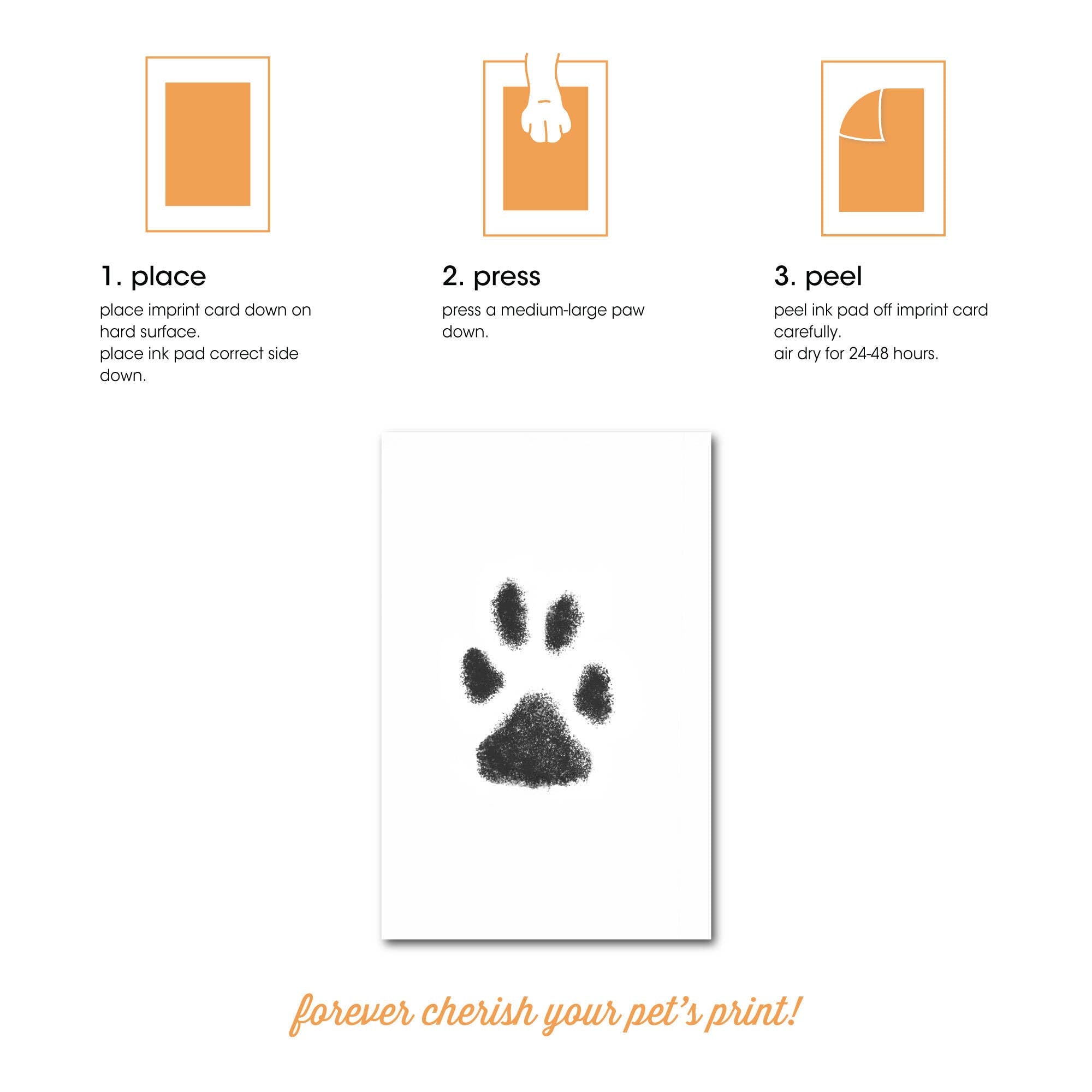 Pet Pawprint Clean-Touch Ink Pad