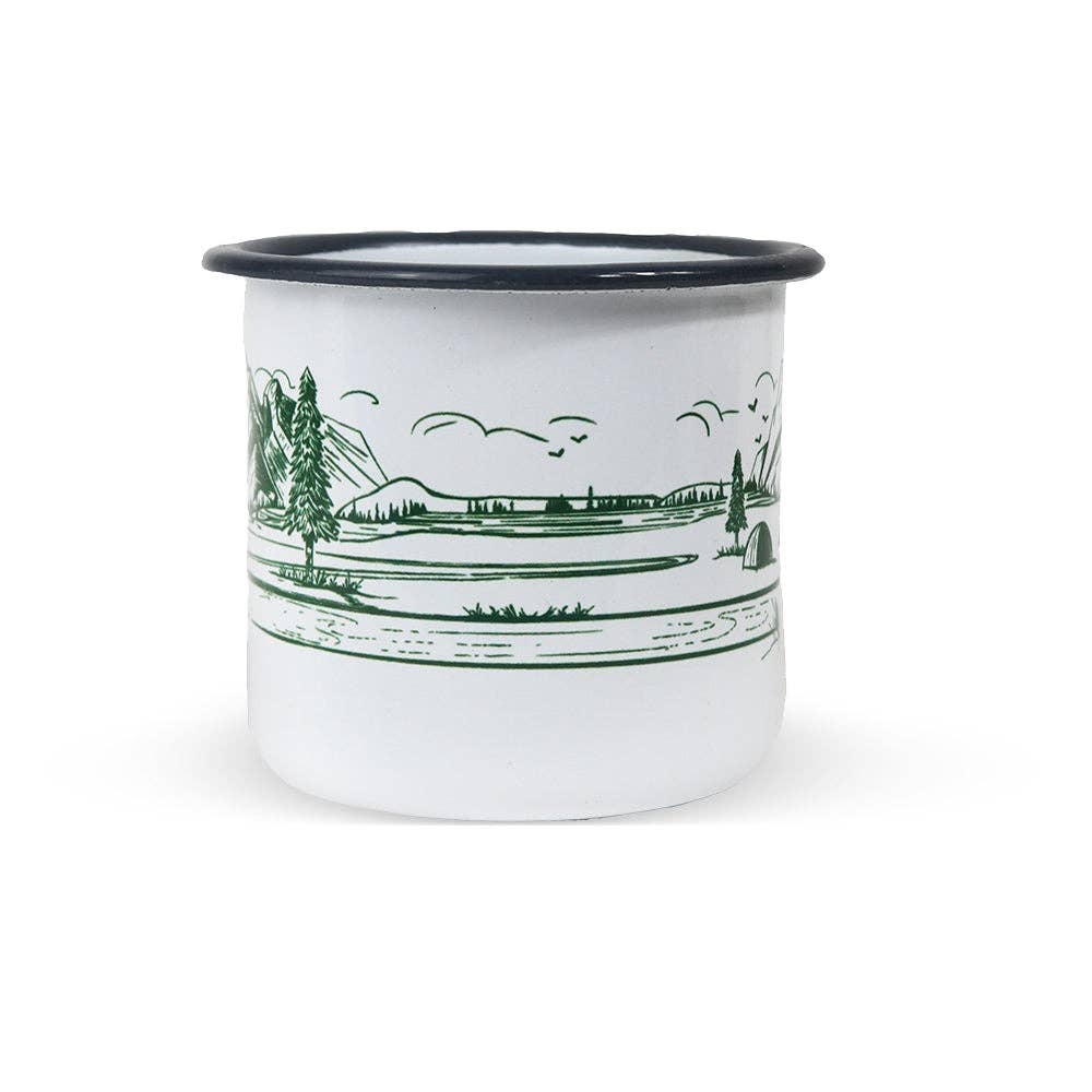 Homeward Camping Tin Mug