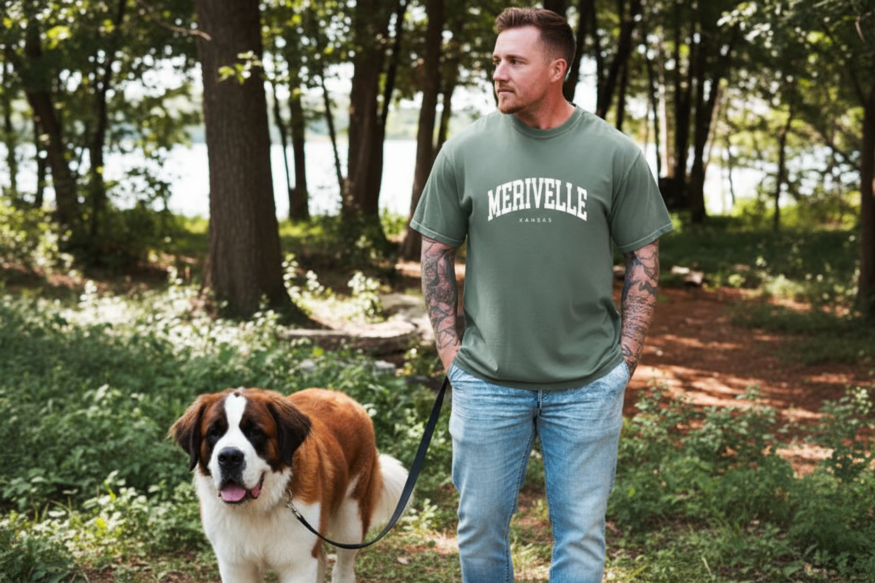 Merivelle Collegiate Vintage Color Story Tee