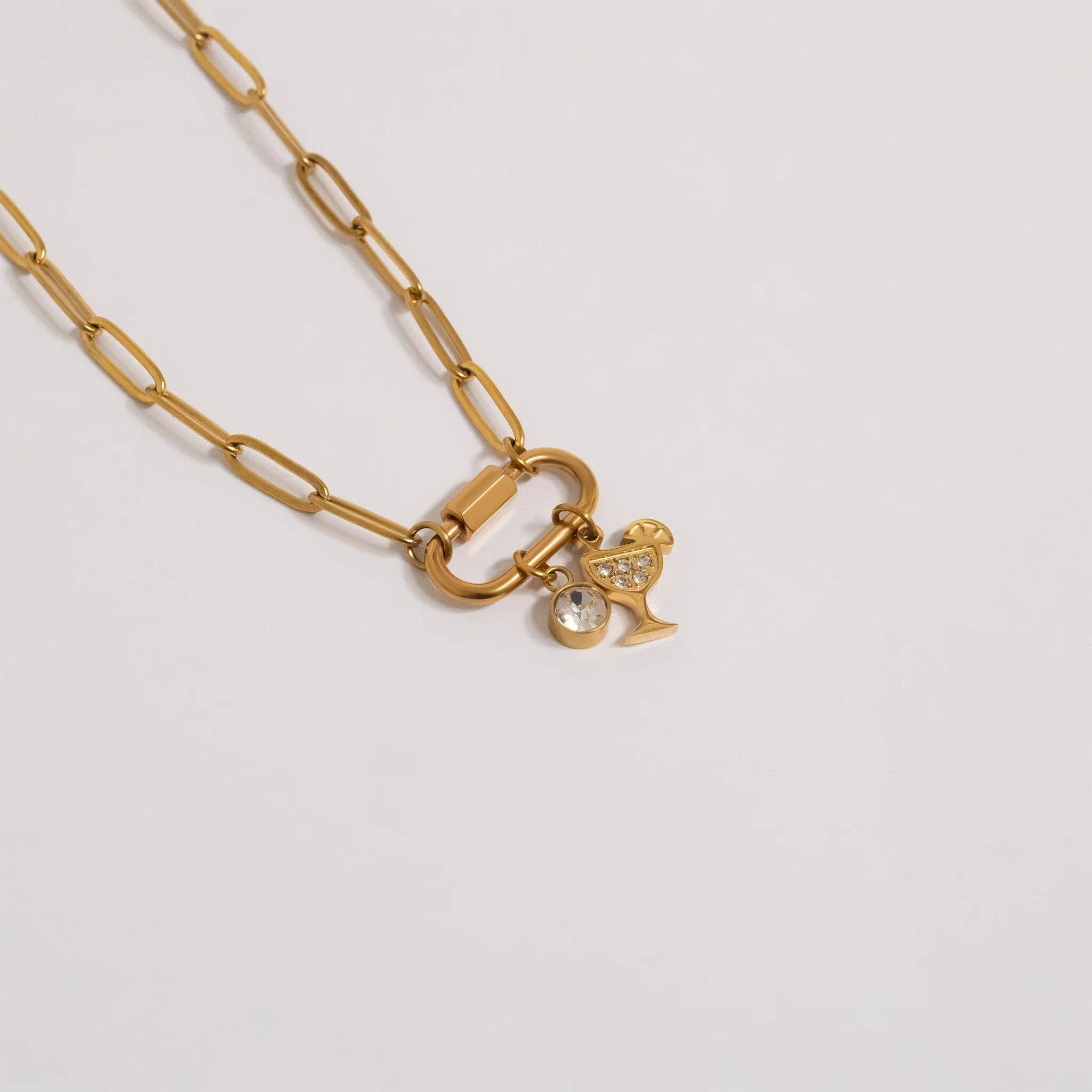 Margarita Charm in Gold