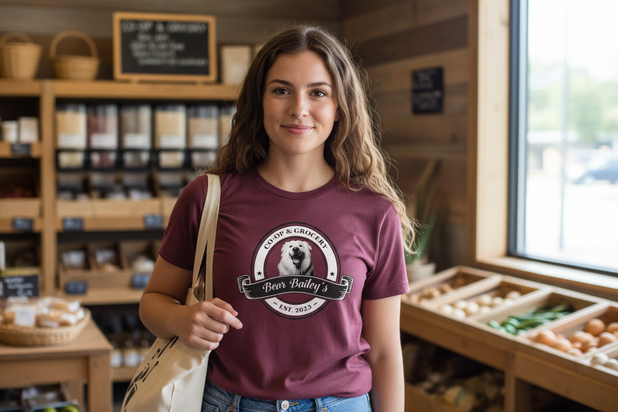 Bear Bailey's Color Story Cotton Tee