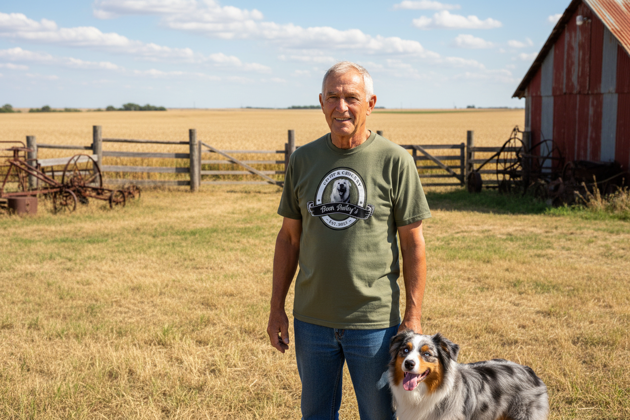 Bear Bailey's Color Story Cotton Tee