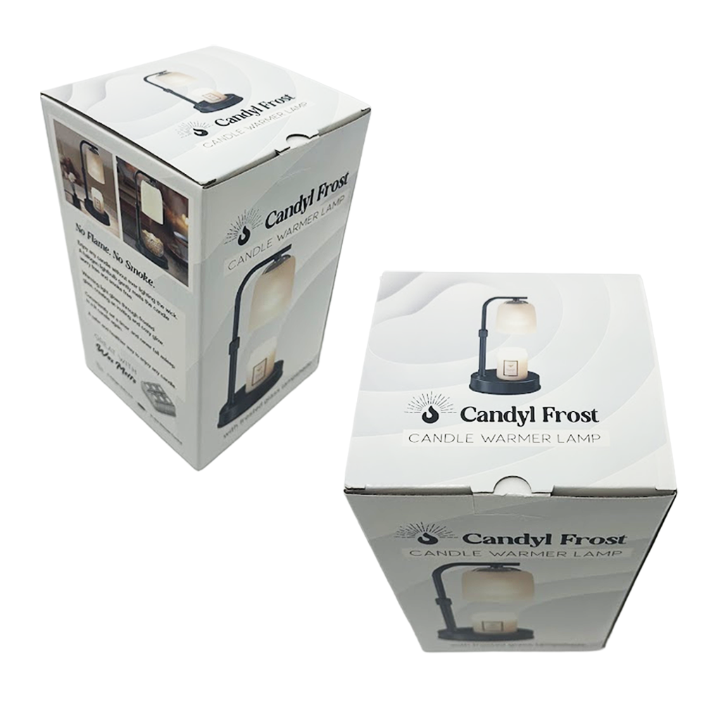 Frosted Glass Adjustable Candle Warmer Lamp
