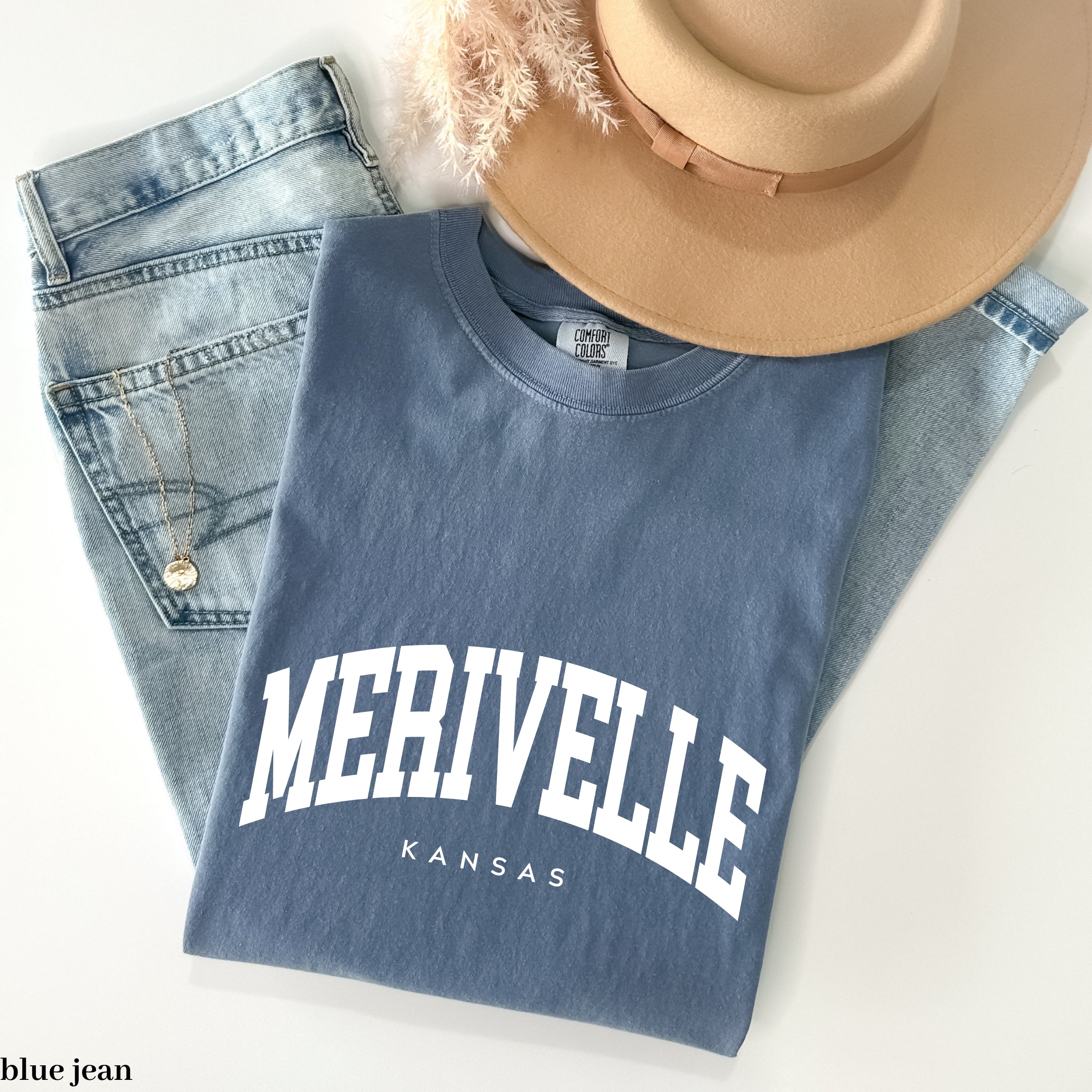Merivelle Collegiate Vintage Color Story Tee