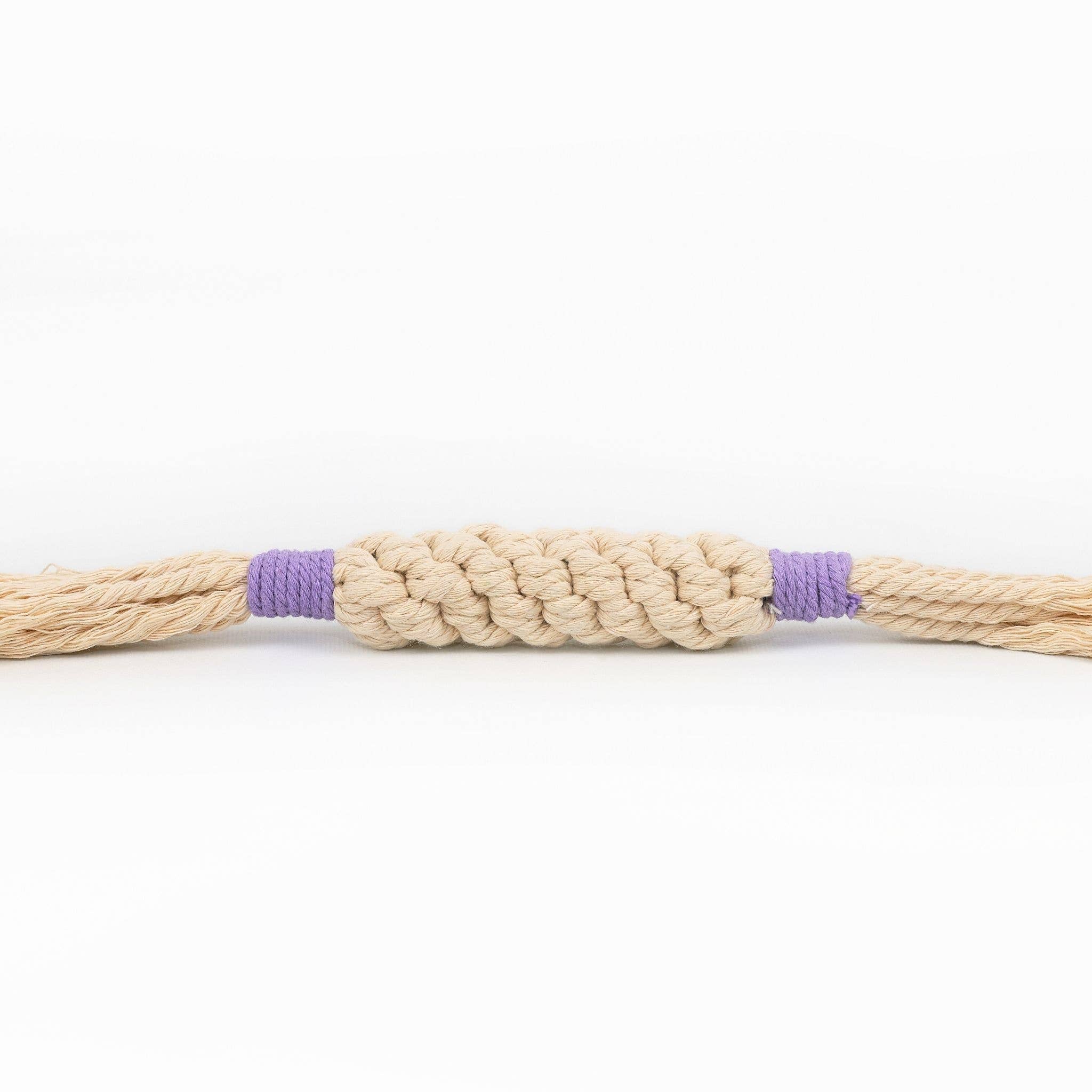 Macrame Candy Rope Dog Toy