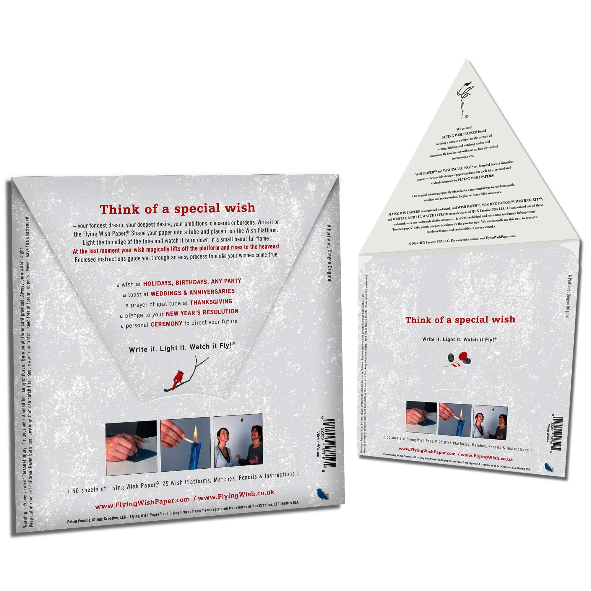 Flying Wish Papers for Remembrance Celebrations