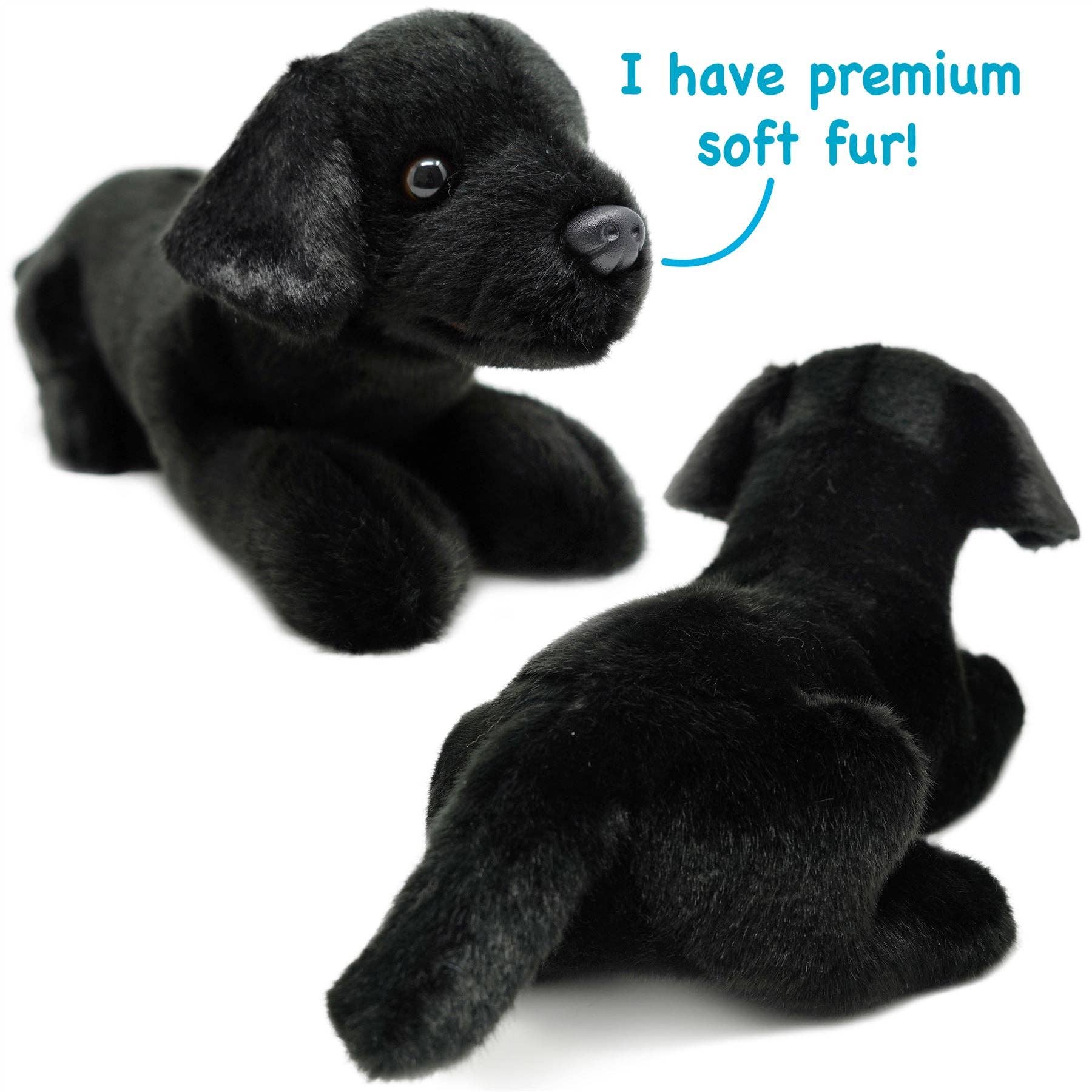 Blythe the Black Lab — 17" Stuffed Animal Plush