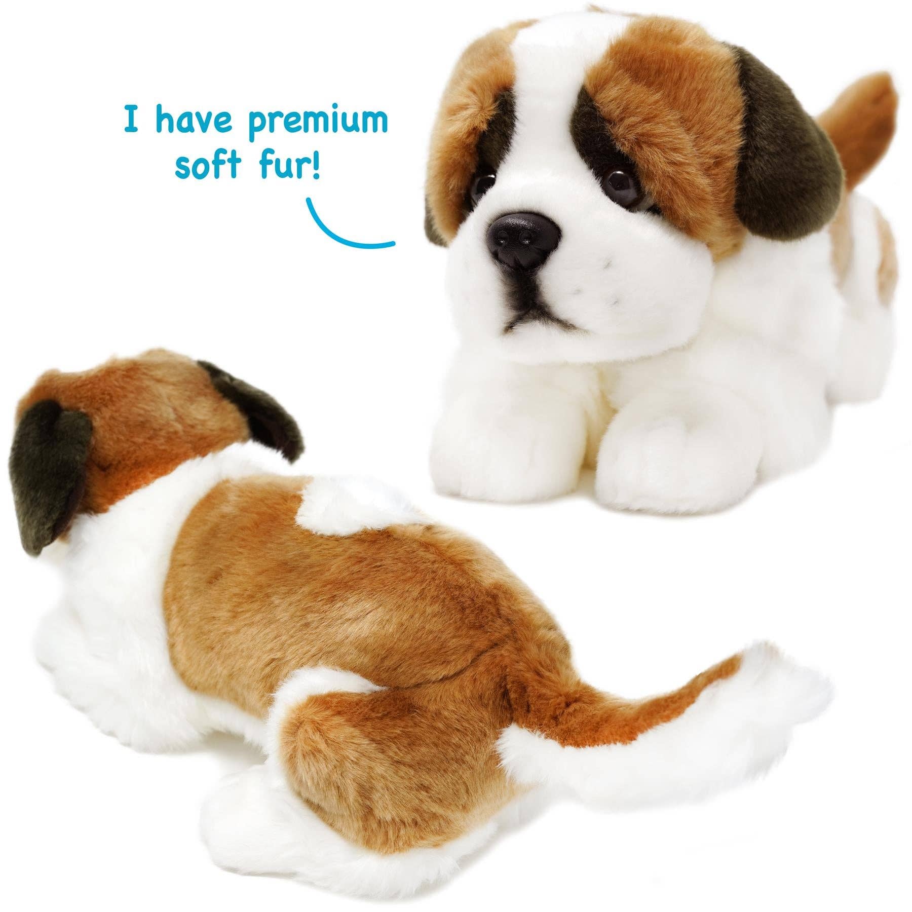 Bernadette the Saint Bernard — 17" Stuffed Animal Plush