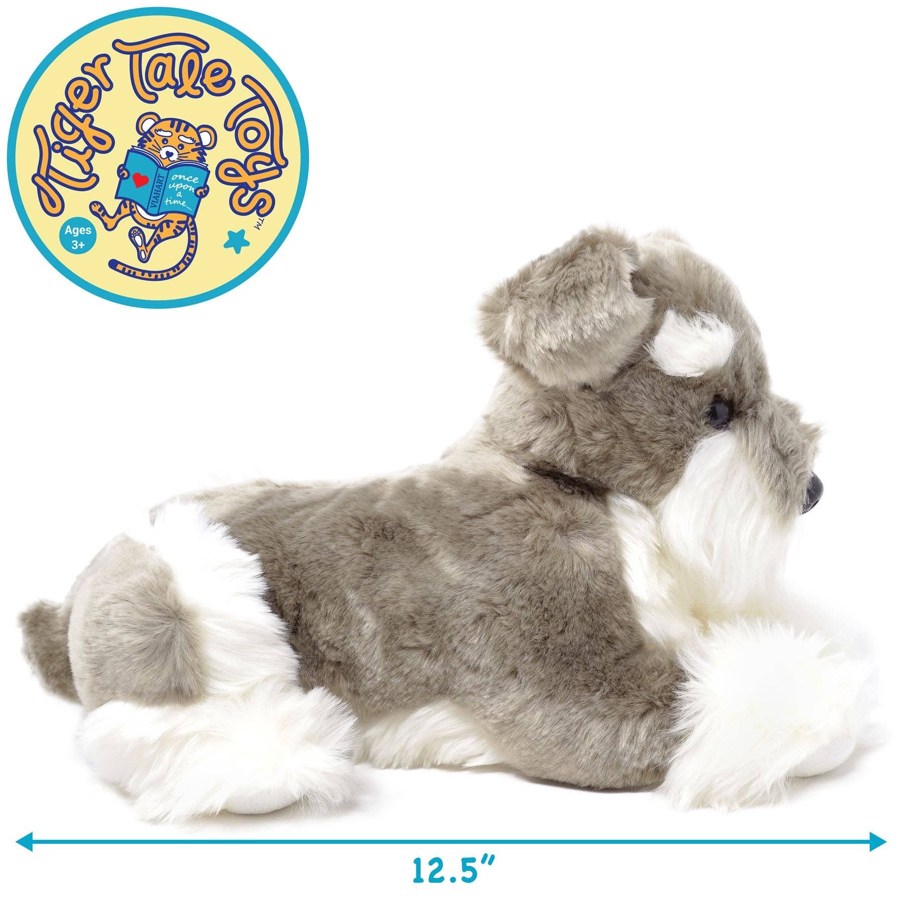 Siegfried the Schnauzer — 13" Stuffed Animal Plush