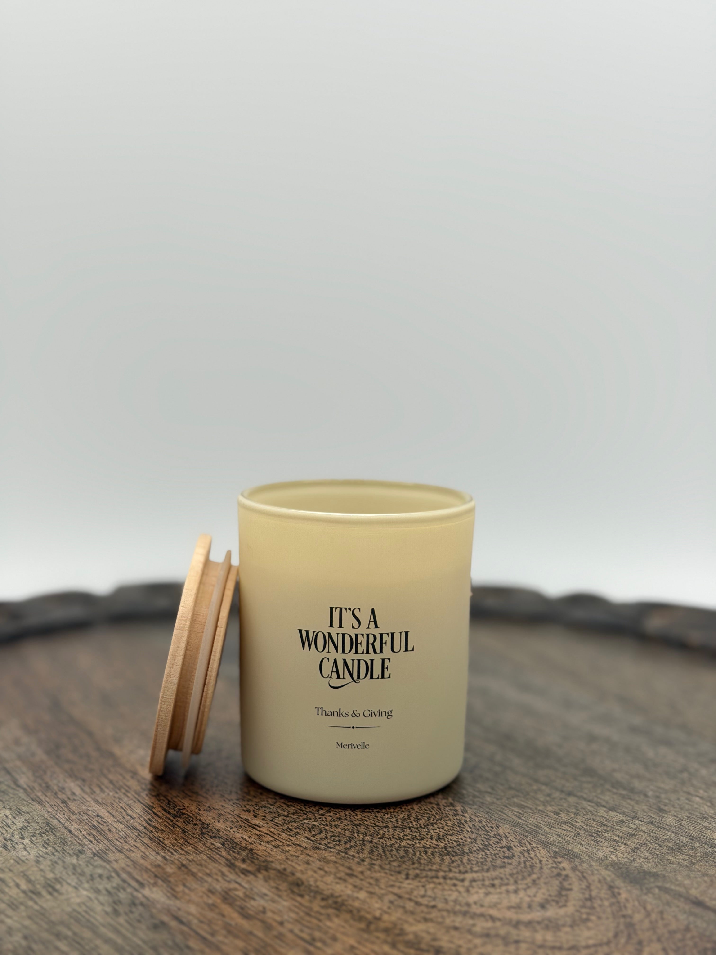 It's a Wonderful Candle - Thanks & Giving ~ Travel Size