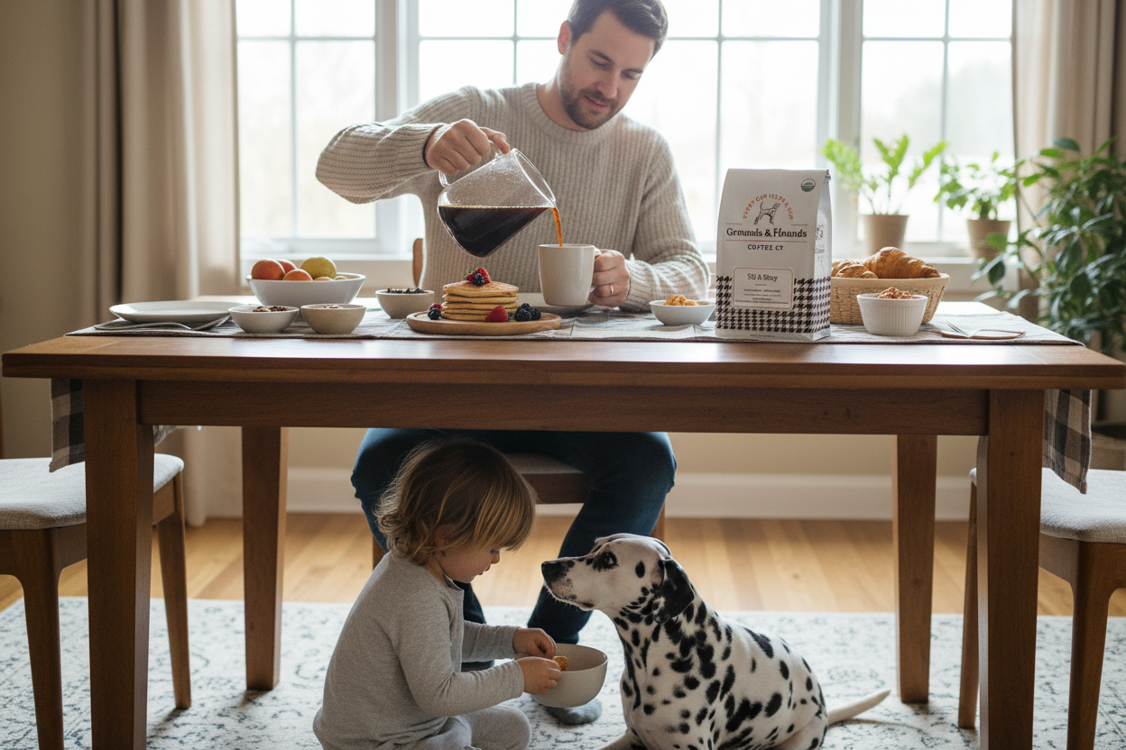 Sit & Stay Medium-Dark Roast by Grounds & Hounds