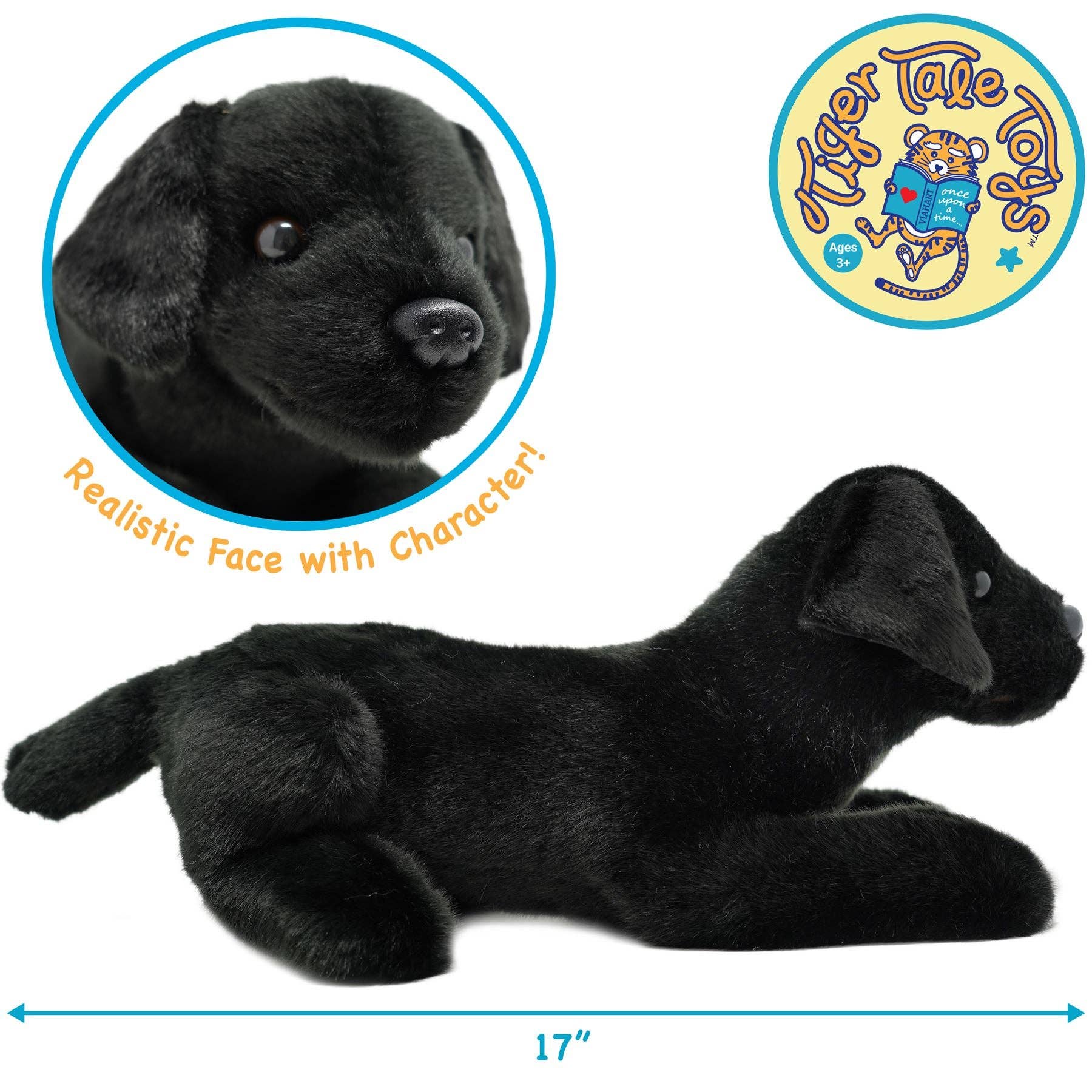 Blythe the Black Lab — 17" Stuffed Animal Plush