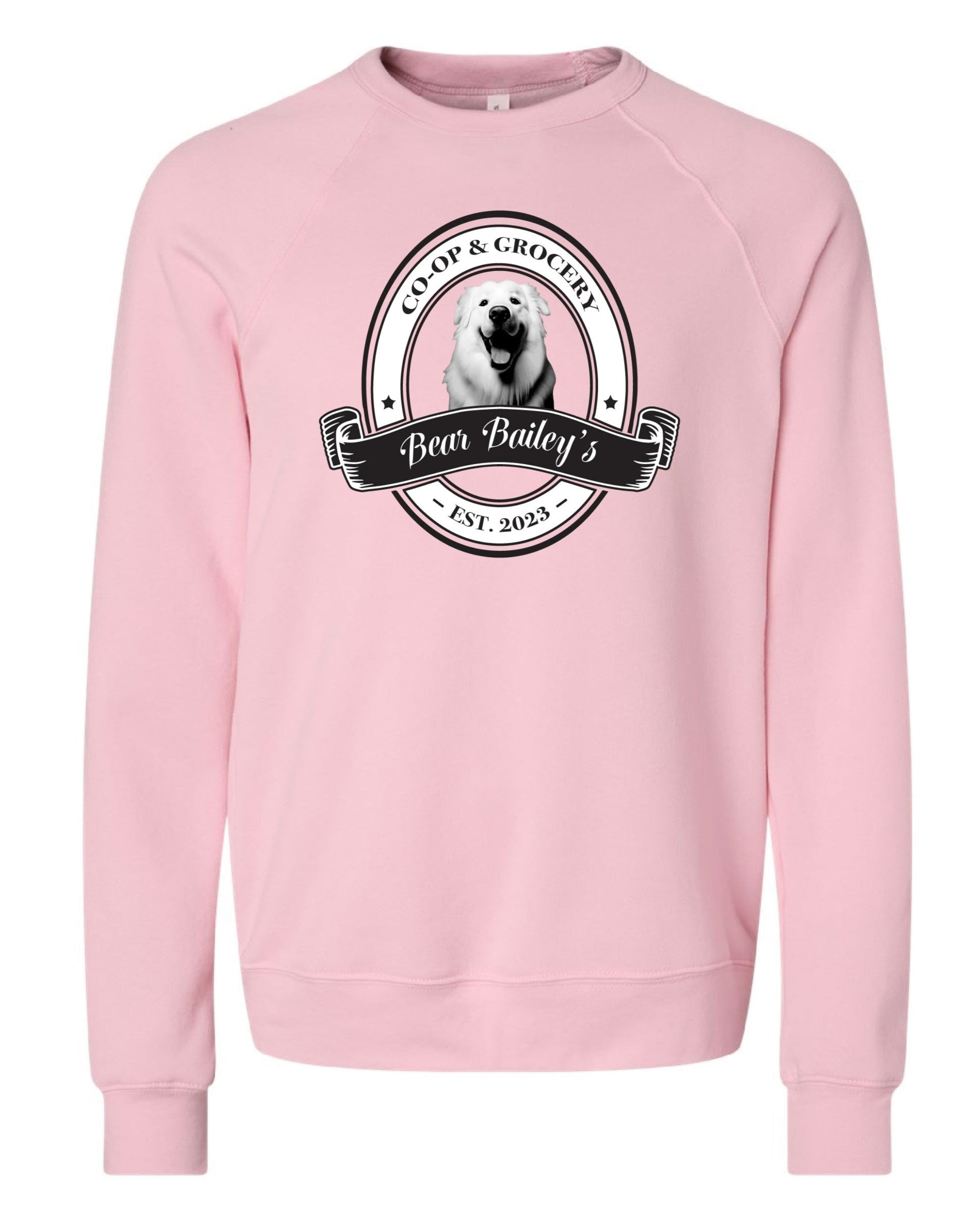 Bear Bailey's Signature Pink Crew
