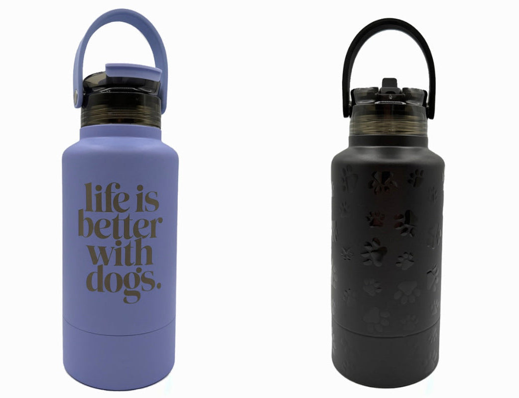 Wonderful Dogs Travel Companion Water Bottle & Bowl Set