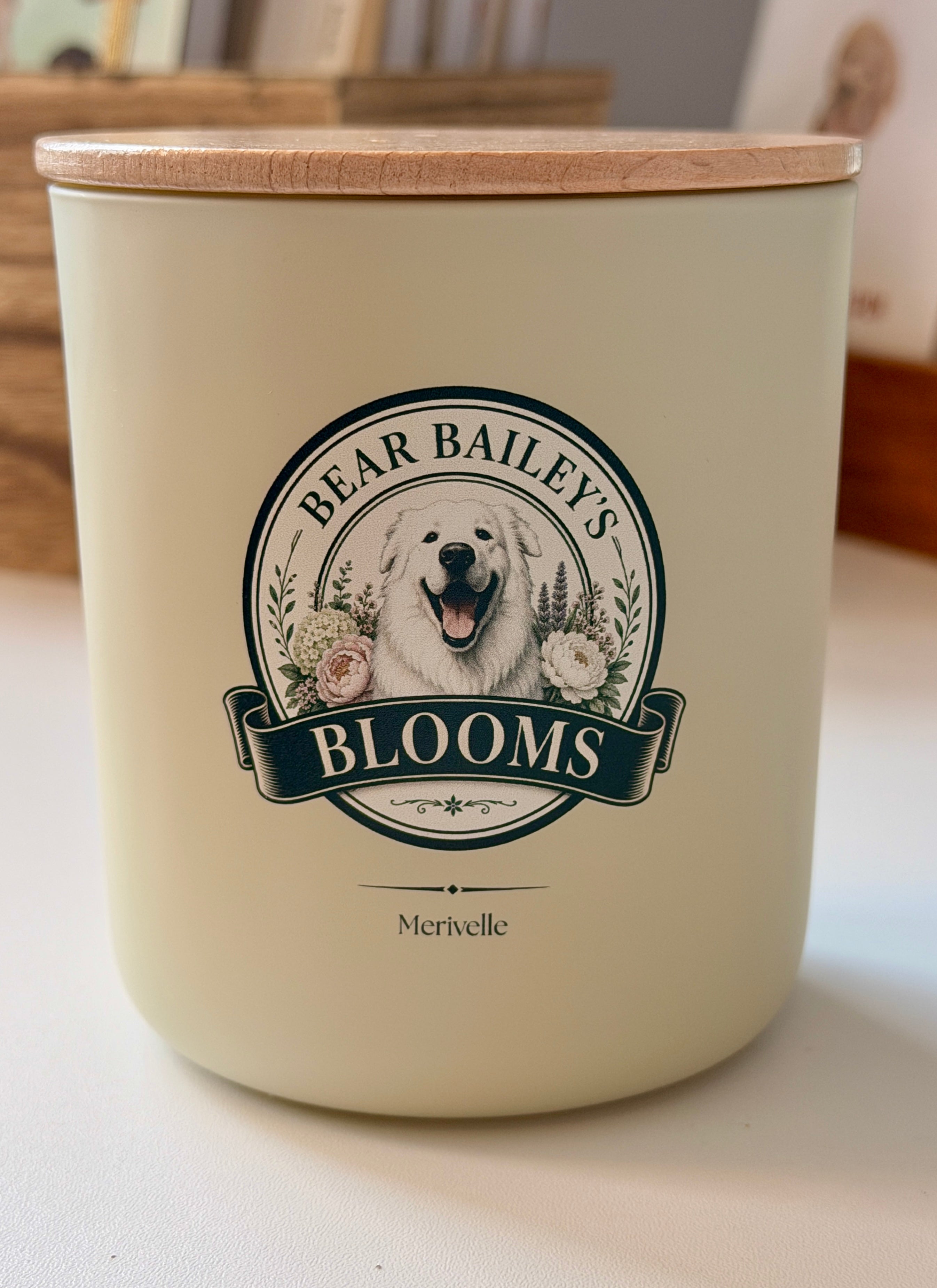 Bear Bailey's Blooms Candle — Gardenia & Neroli