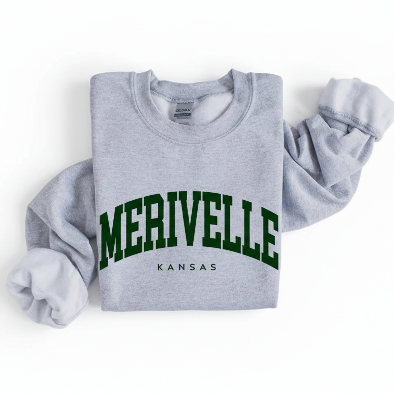 Merivelle Collegiate Crewneck Sweatshirt