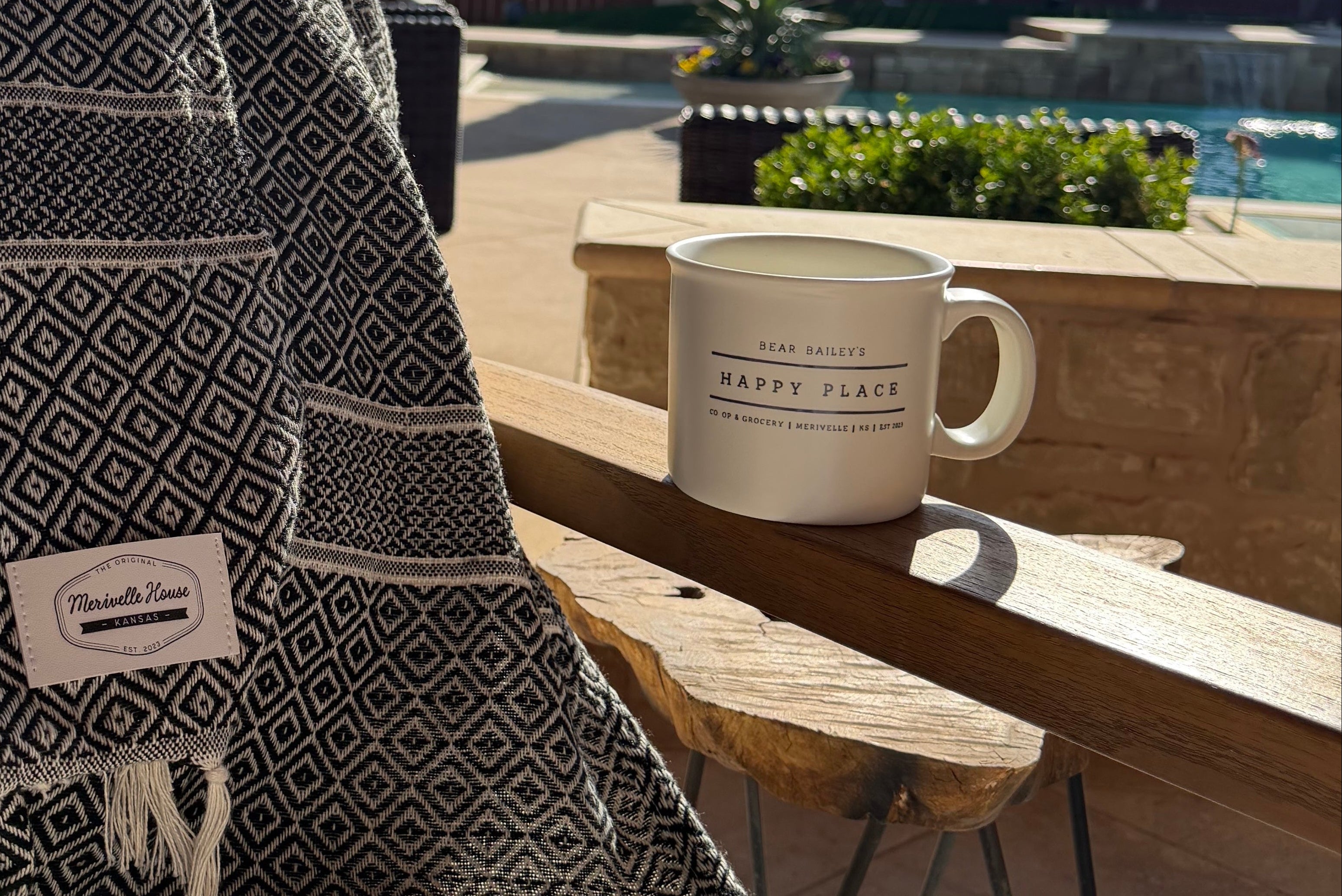Bear Bailey Co-op & Grocery Happy Place Mug