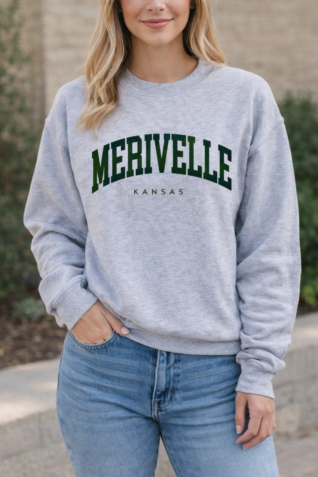 Merivelle Collegiate Crewneck Sweatshirt