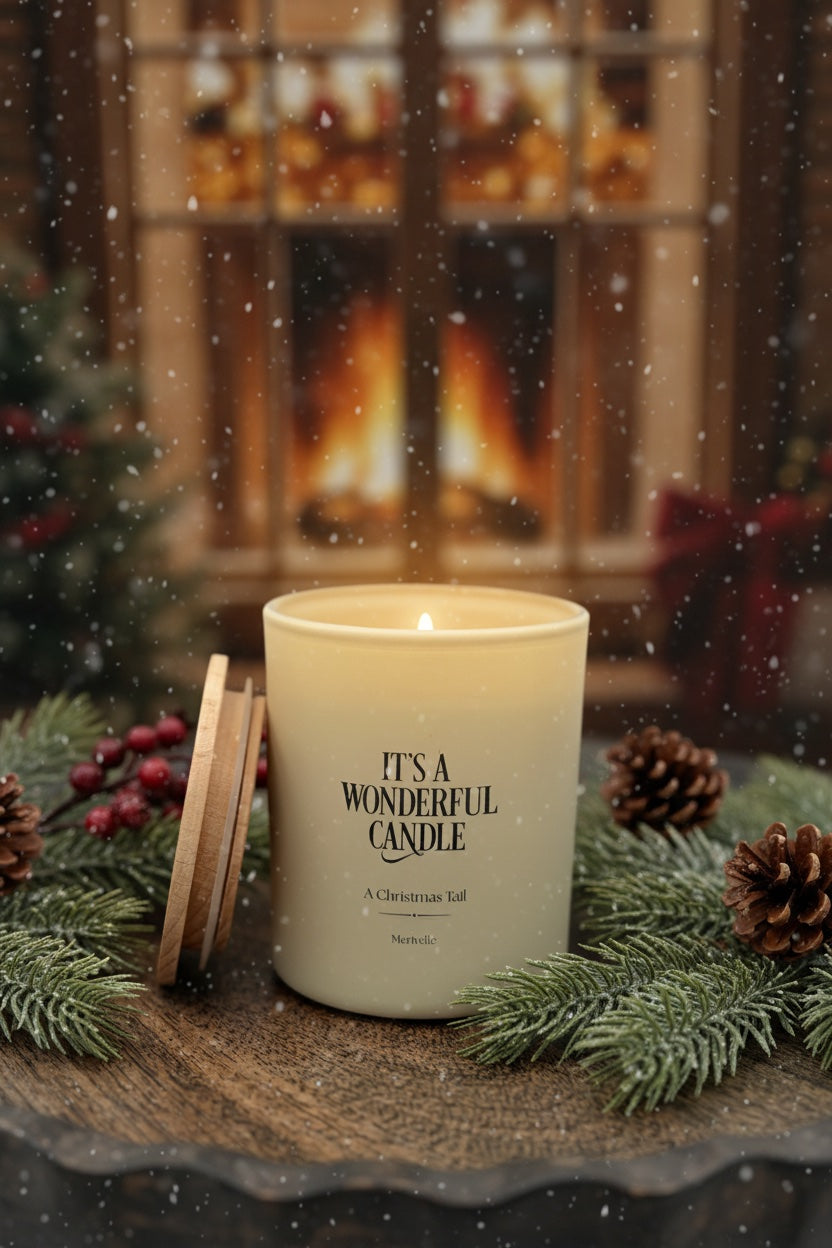 It's a Wonderful Candle - A Christmas Tail ~ Travel Size