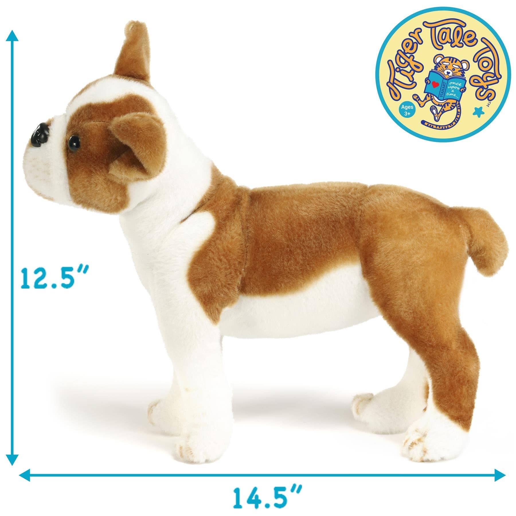 Bobby the Boston Terrier — 15" Stuffed Animal Plush