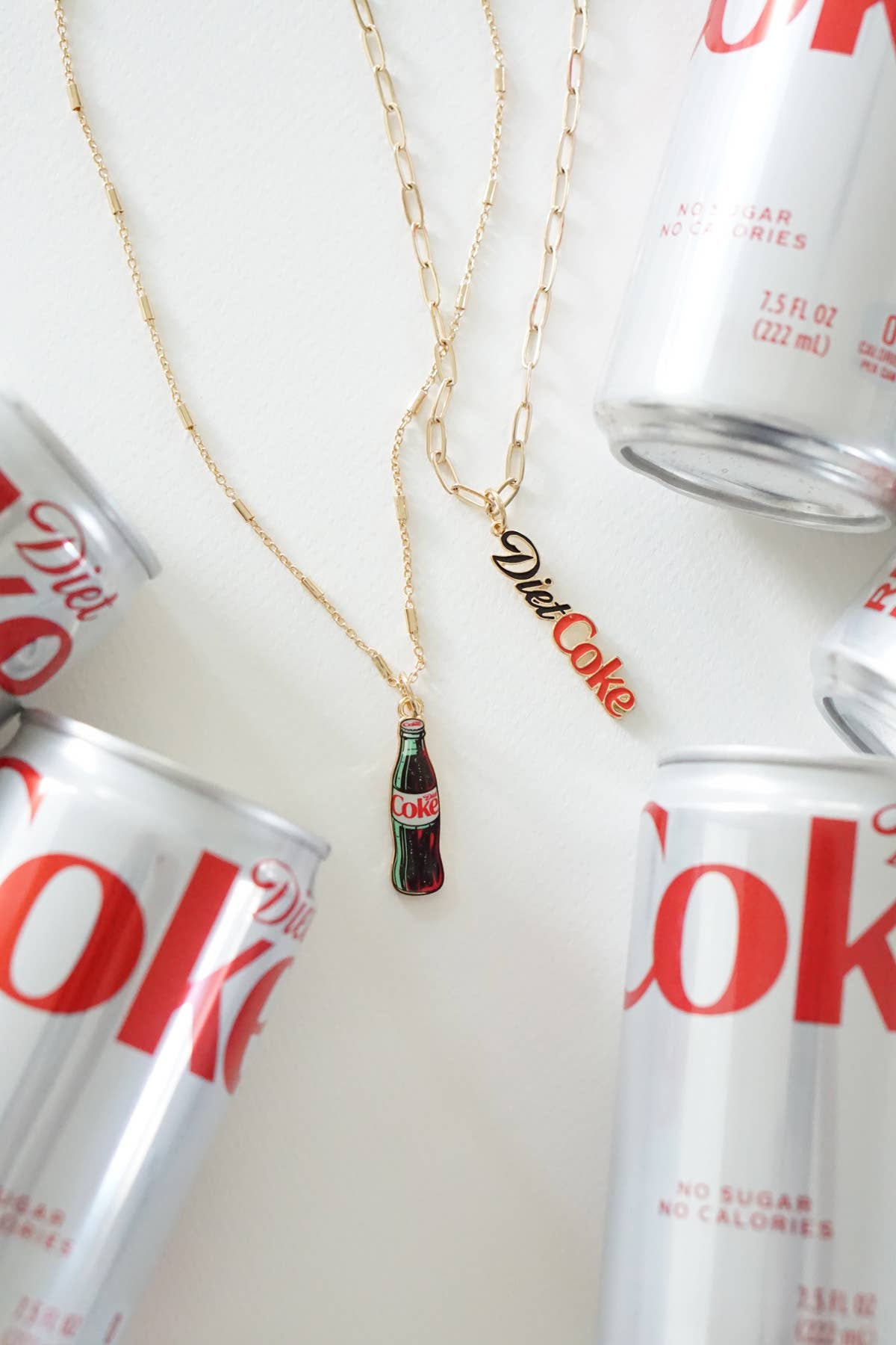 Diet Coke Bottle Charm