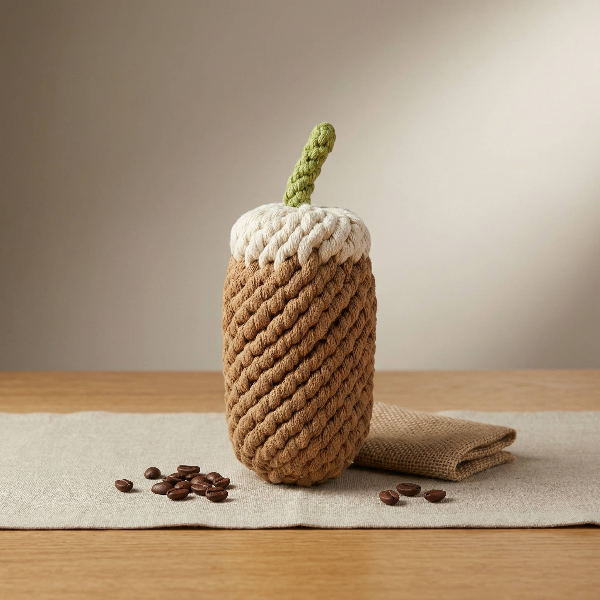 Iced Coffee Rope Toy