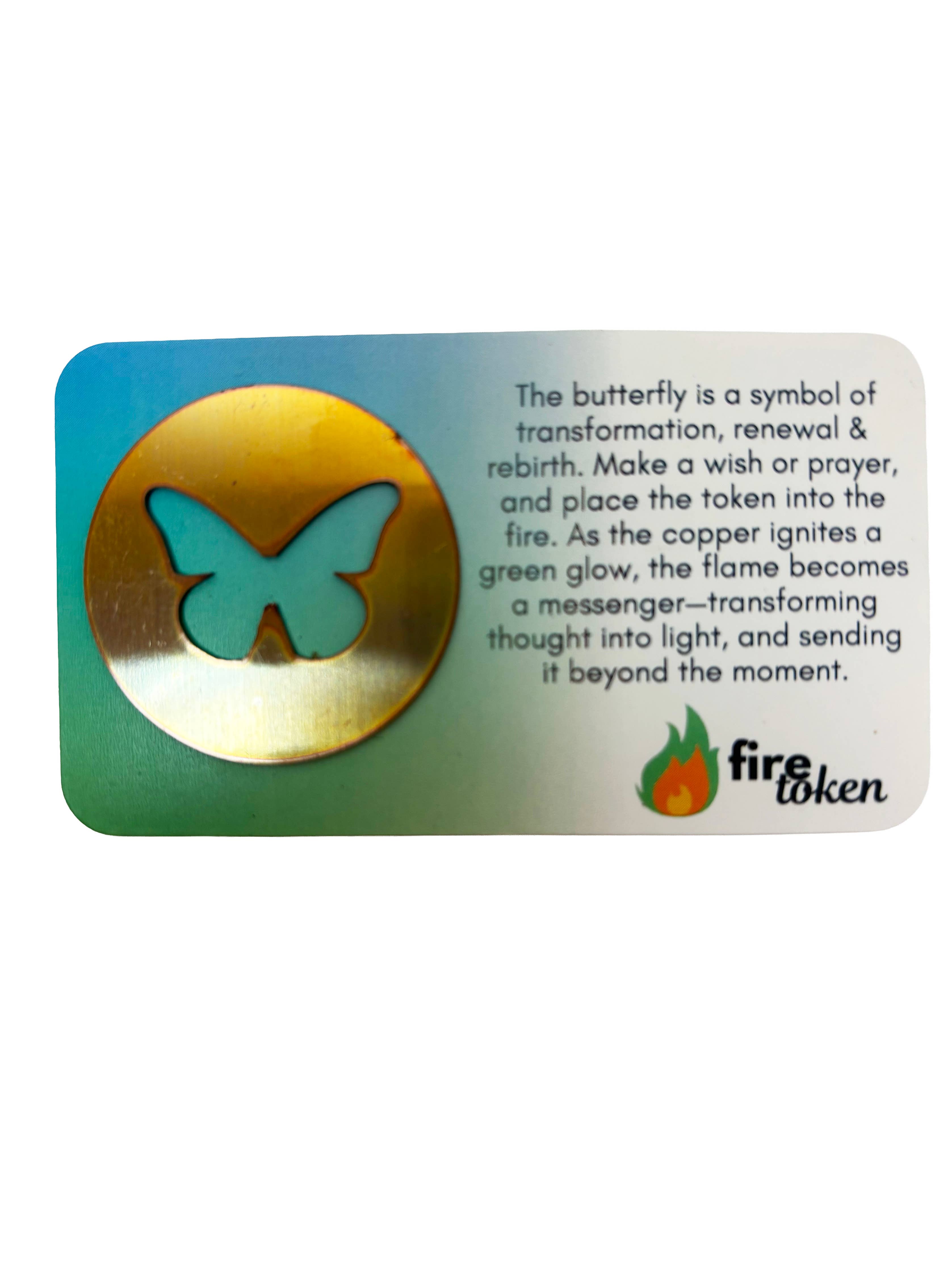Butterfly Copper Fire Token
