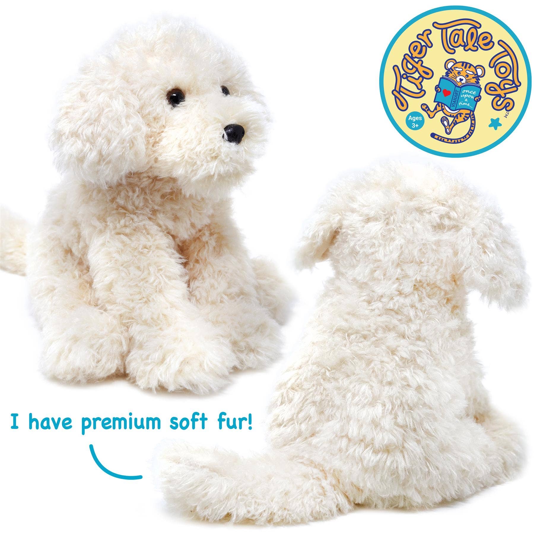 Luka the Labradoodle — 12" Stuffed Animal Plush