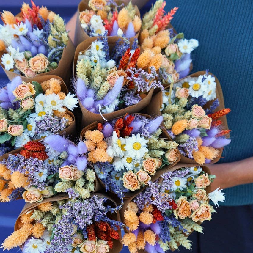 Lavender Peach Dried Bouquet | A Gift That Stays