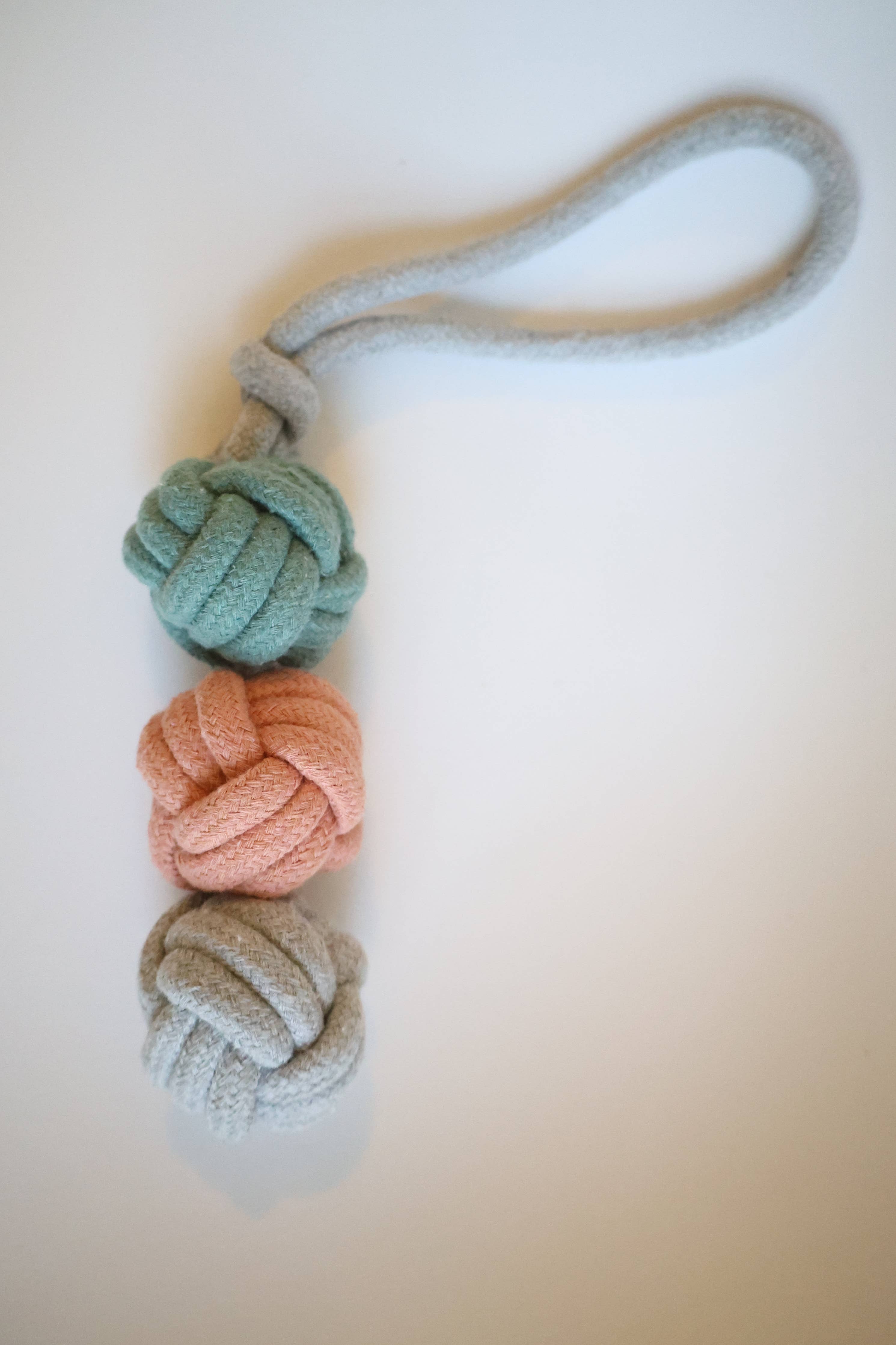 Ice Cream Scoops Rope Toy