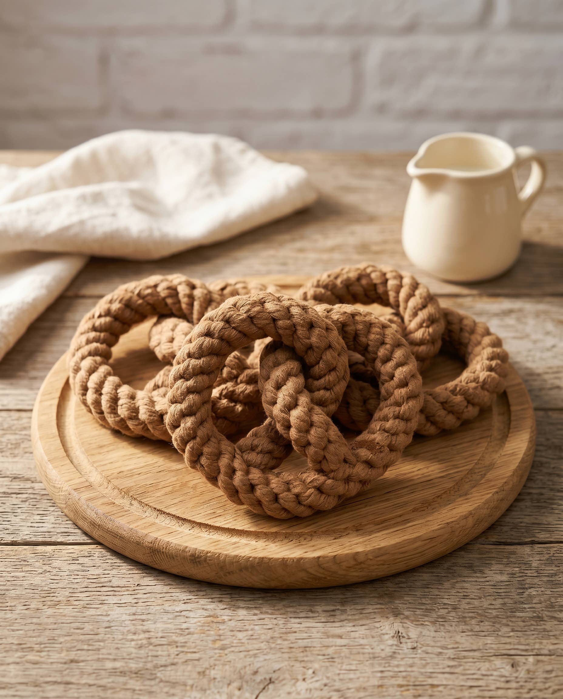 Pretzel Rope Toy — Handcrafted & Eco-Friendly