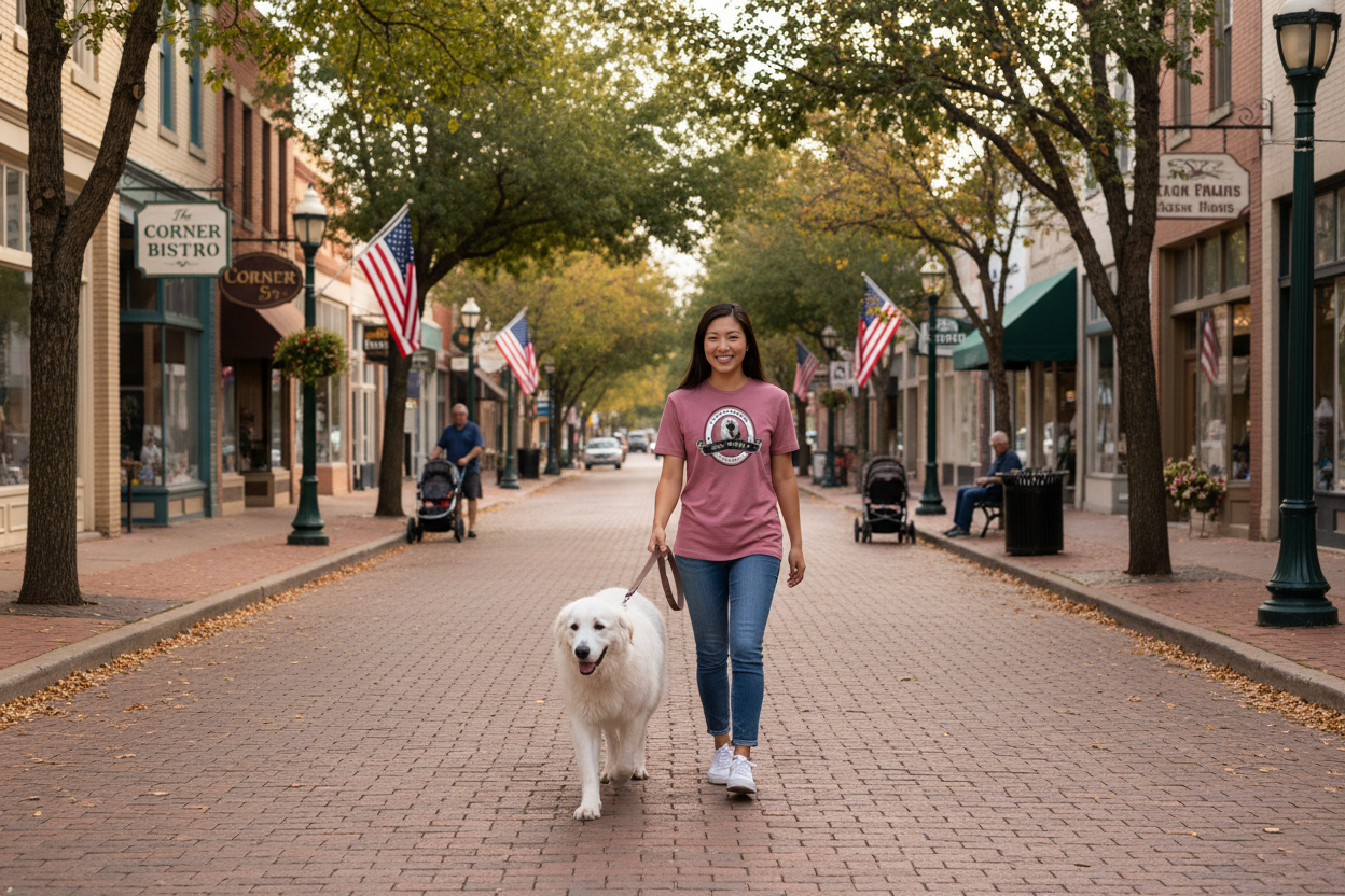 Bear Bailey's Color Story Cotton Tee
