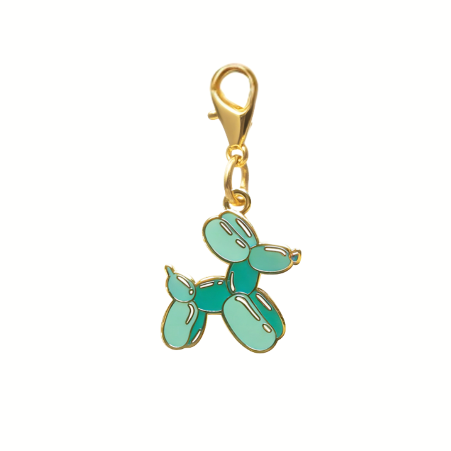 Balloon Dog Pet Collar Charm