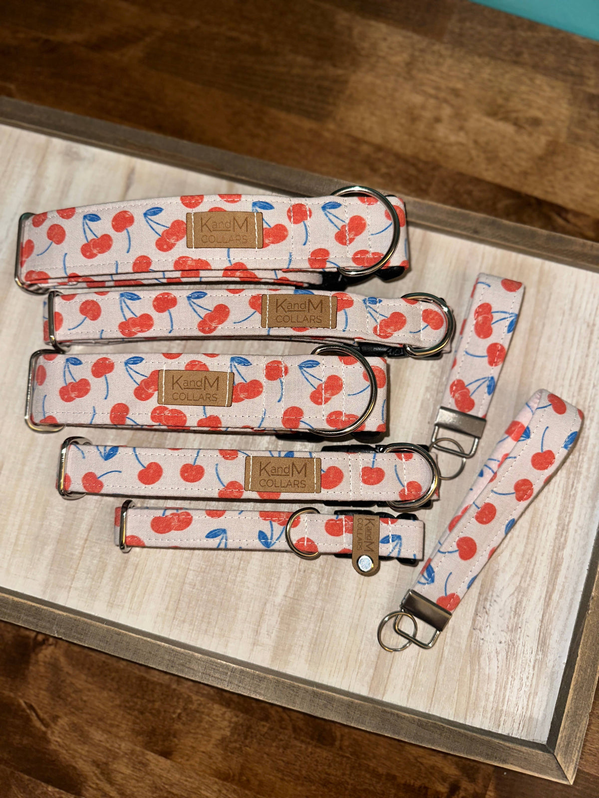 Cherries Dog Collar