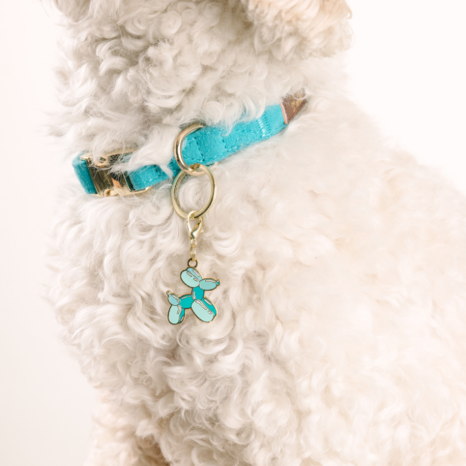 Balloon Dog Pet Collar Charm
