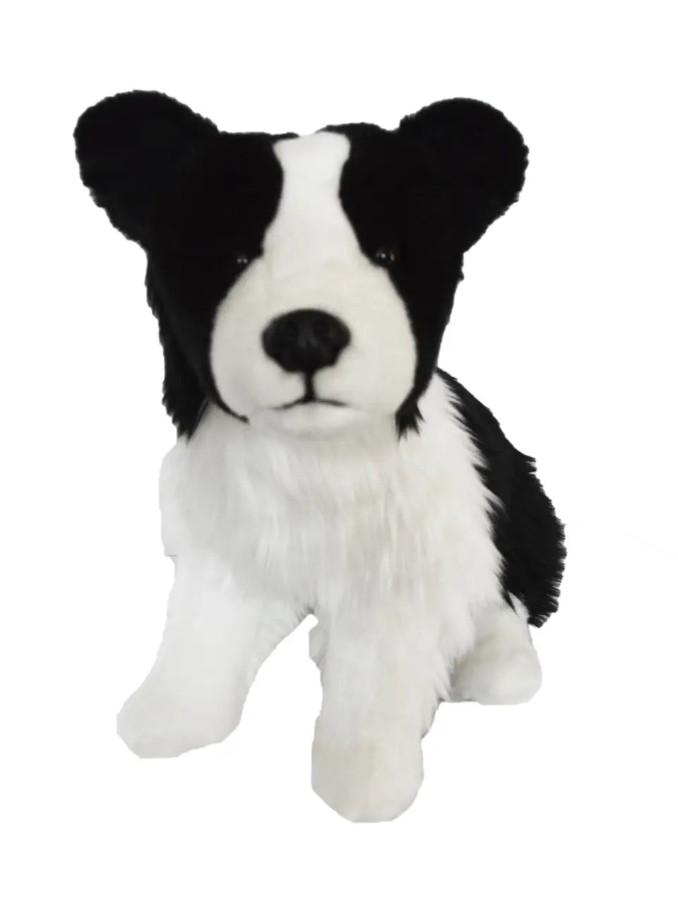 Hunter the Black Border Collie — 20" Stuffed Animal Plush