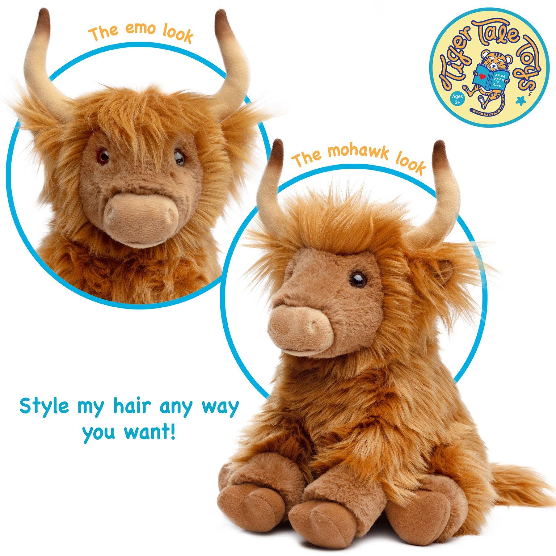 Henley the Highland Cow — 14" Stuffed Animal Plush