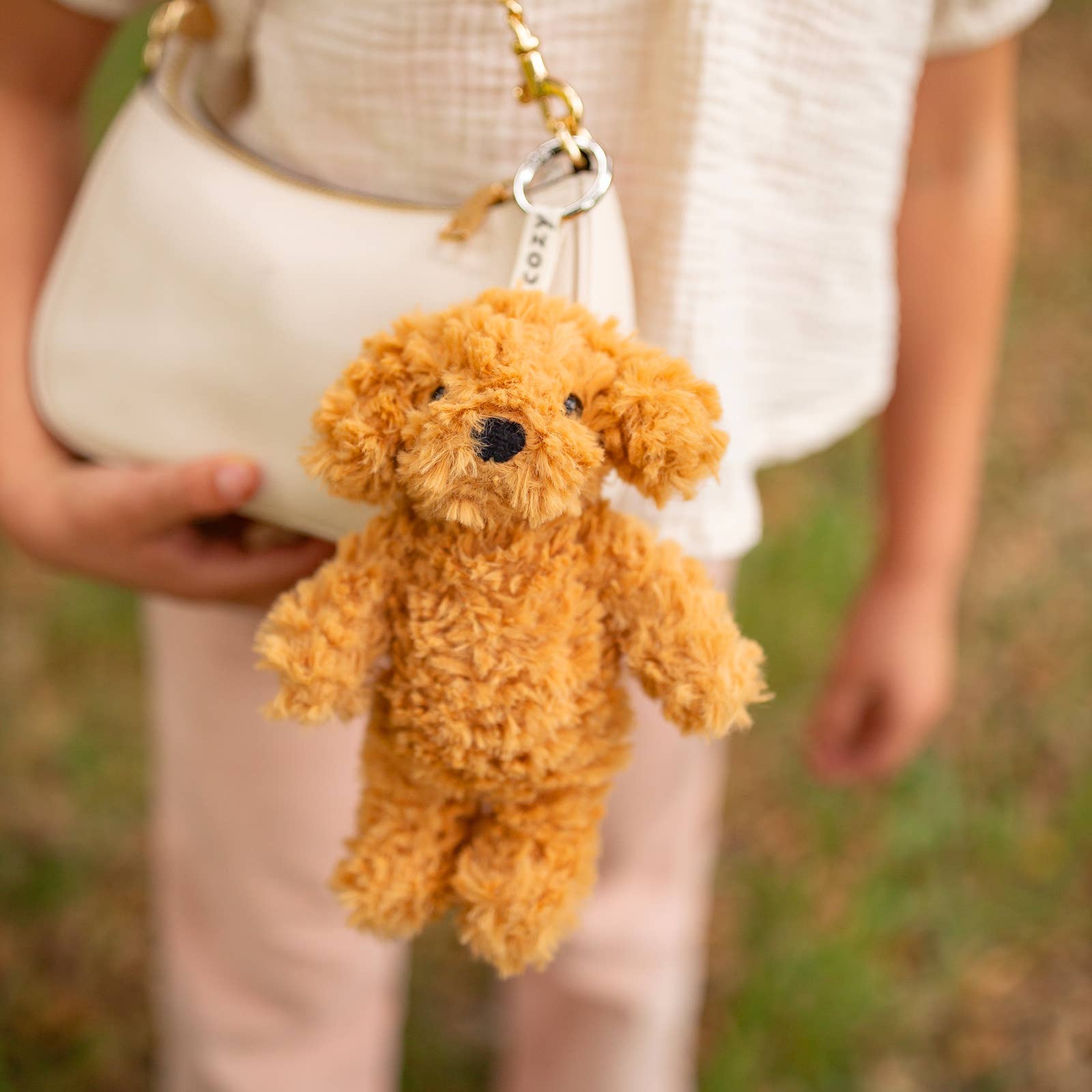 Worlds Softest Plush Lushee Clip - Rowdy Retriever