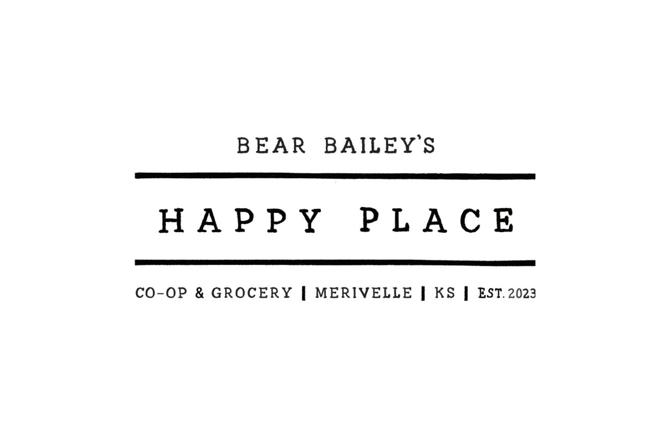 Bear Bailey Co-op & Grocery Happy Place Mug