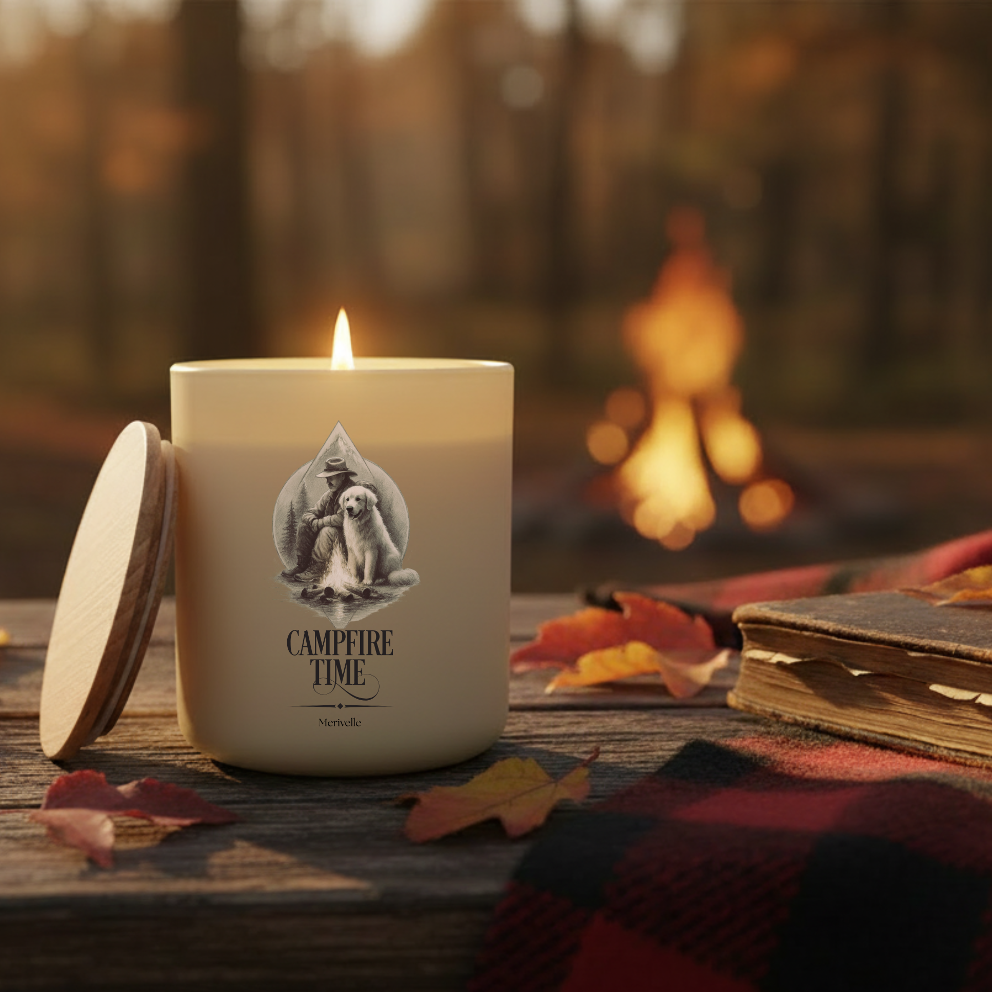 Campfire Time Candle