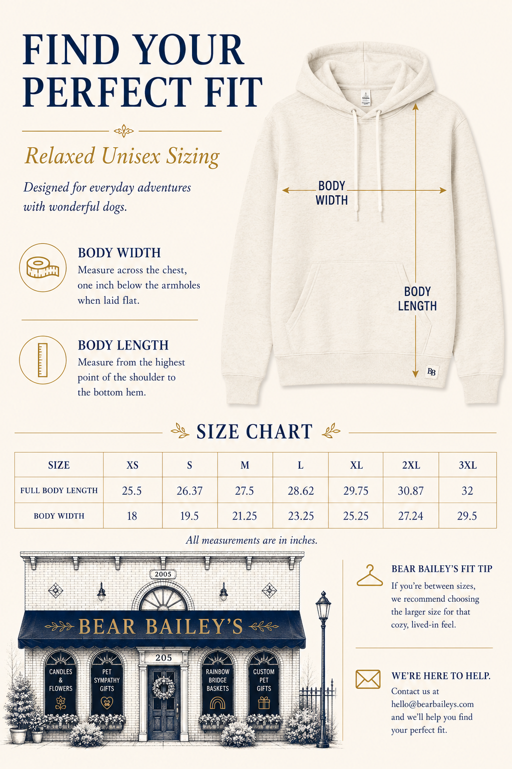Bear Bailey's Heritage Hoodie
