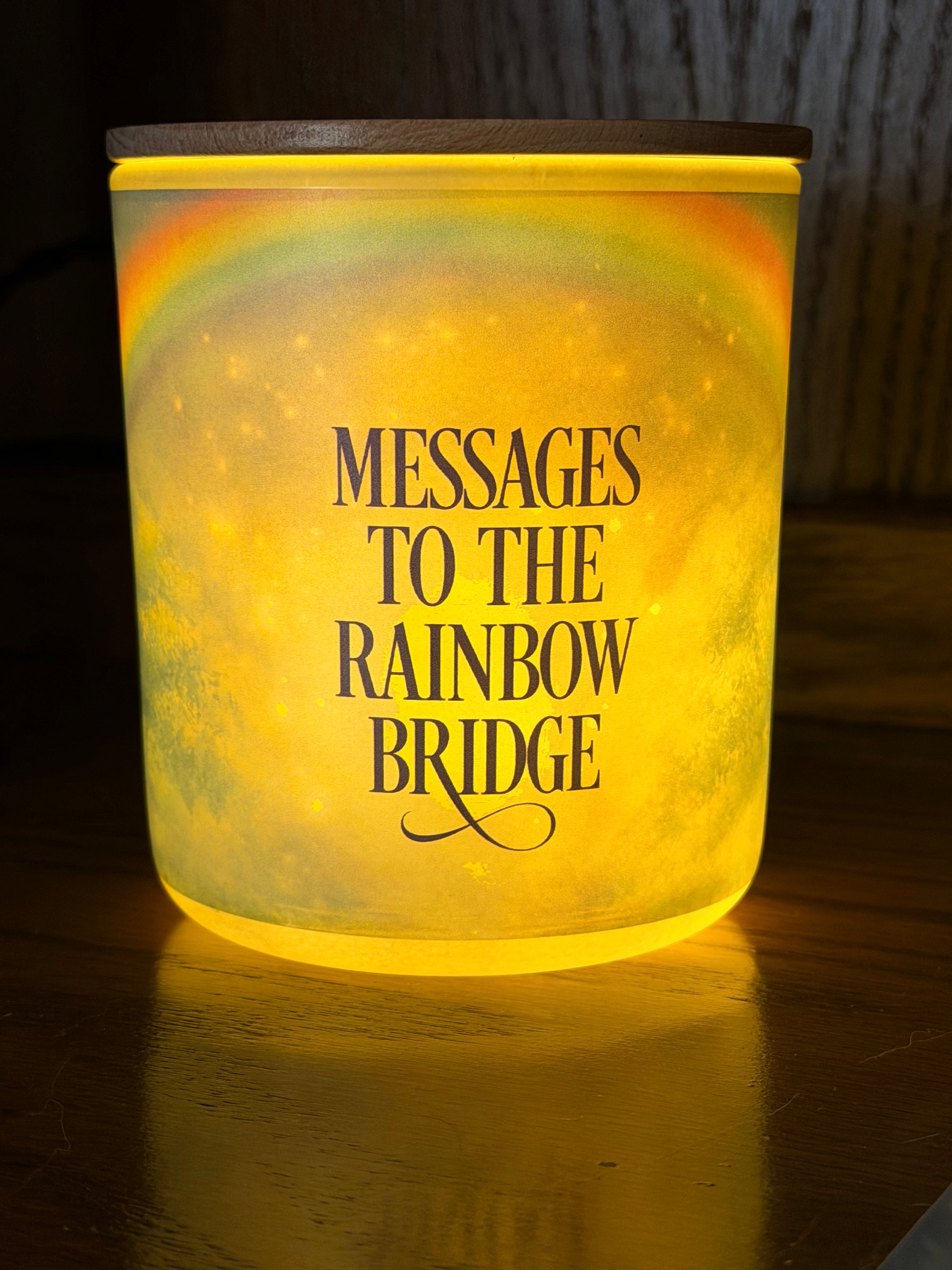 Messages to the Rainbow Bridge Vessel