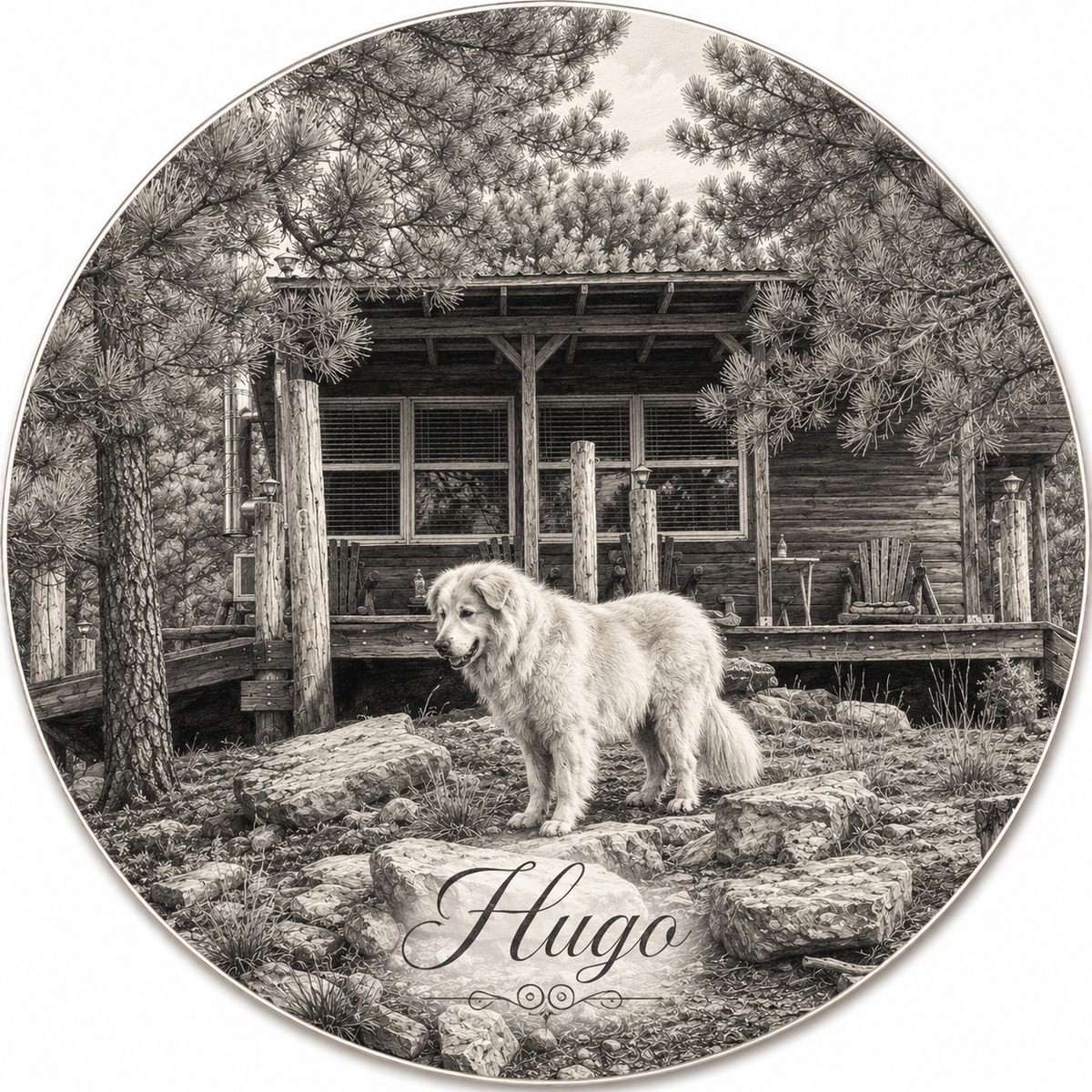 Somewhere Over the Rainbow Bridge ™ Pet Remembrance Candle