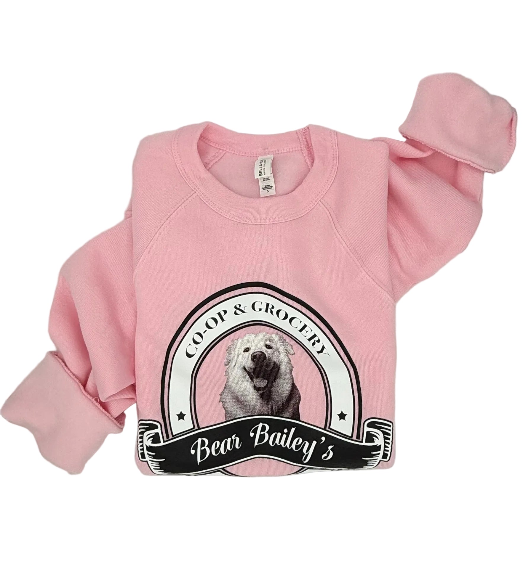 Bear Bailey's Signature Pink Crew