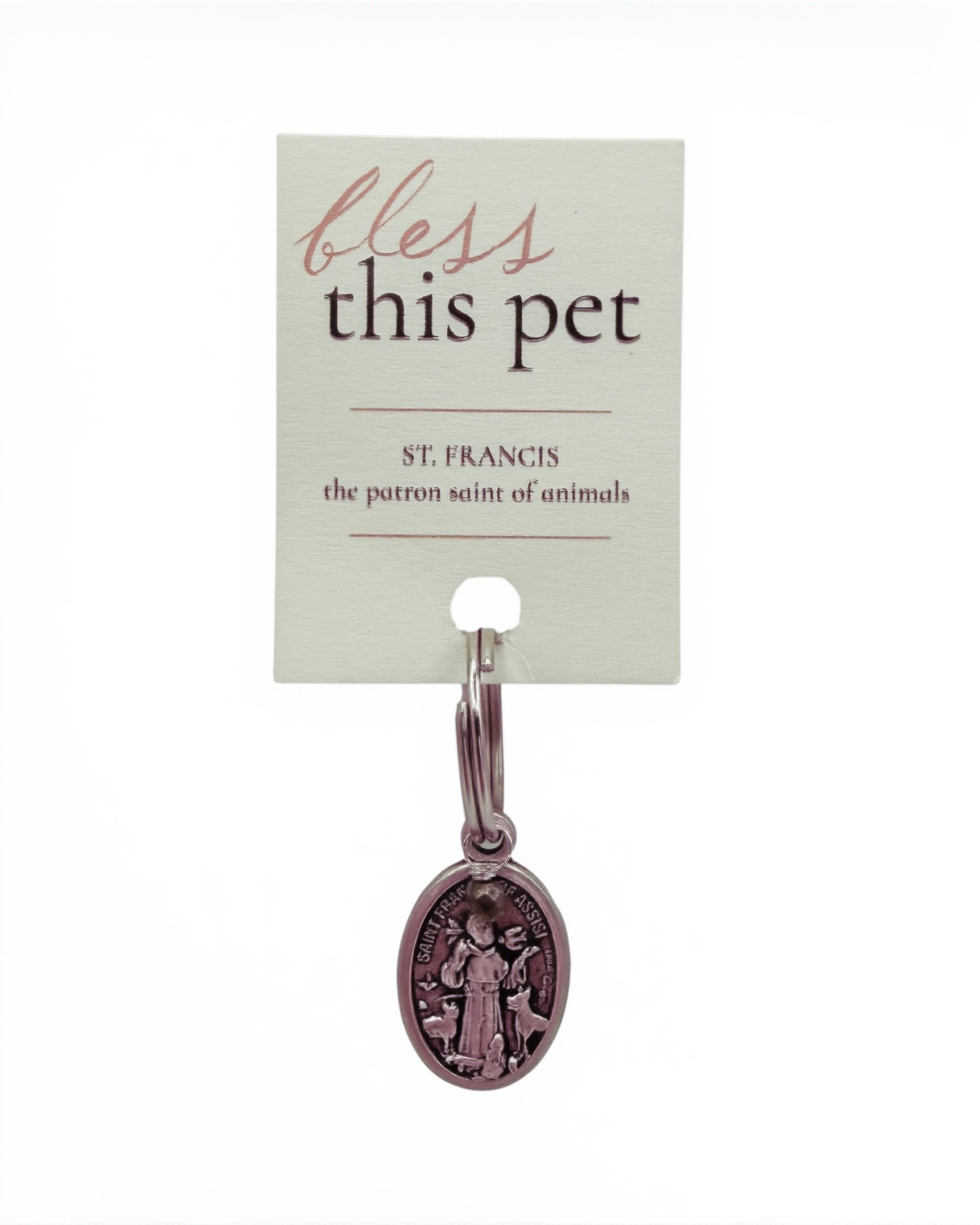 St. Francis Blessing Pet Charm