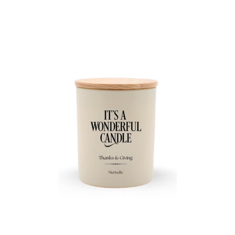 It's a Wonderful Candle - Thanks & Giving ~ Travel Size