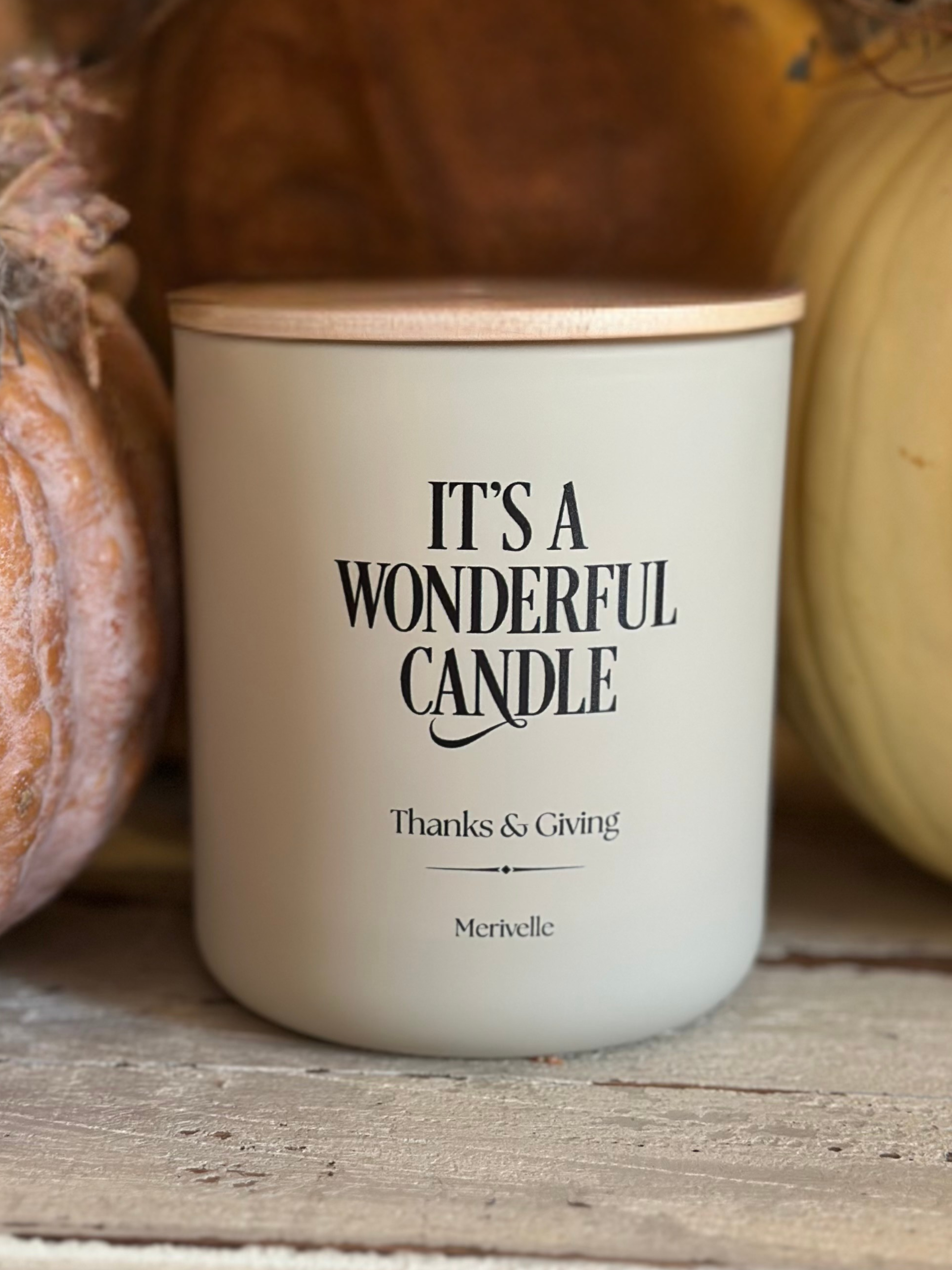 It's a Wonderful Candle - Thanks & Giving