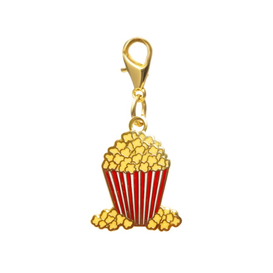 Popcorn Pet Collar Charm