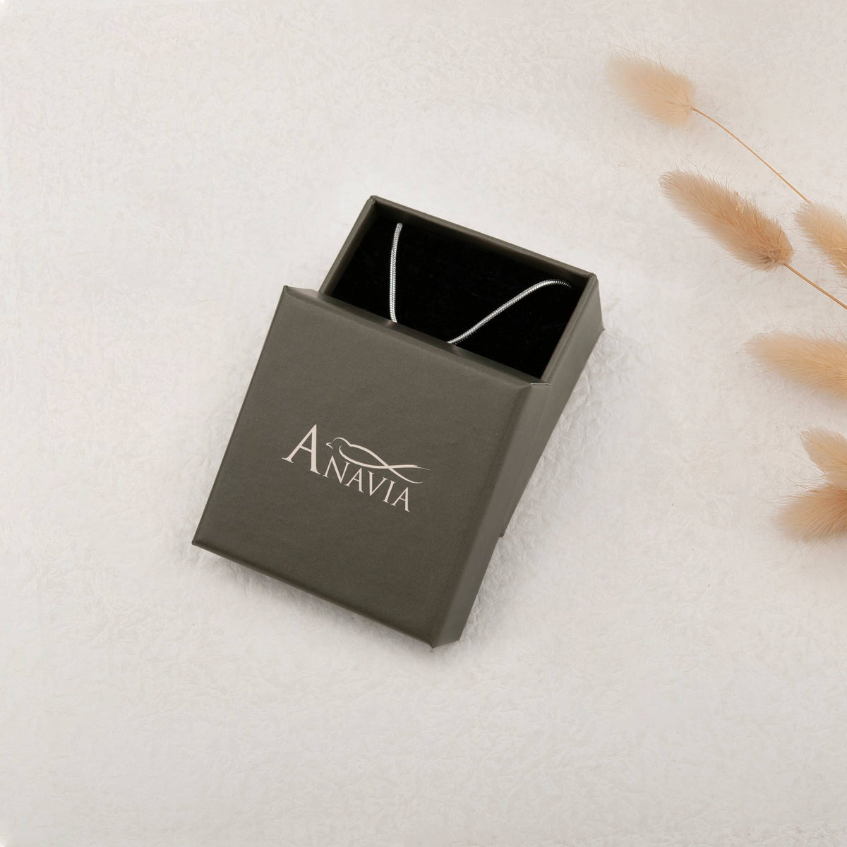 Paw Print Charm & Cylinder Memorial Urn Necklace