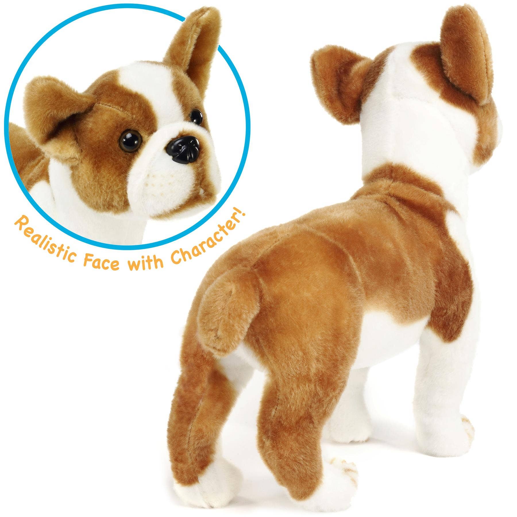 Bobby the Boston Terrier — 15" Stuffed Animal Plush